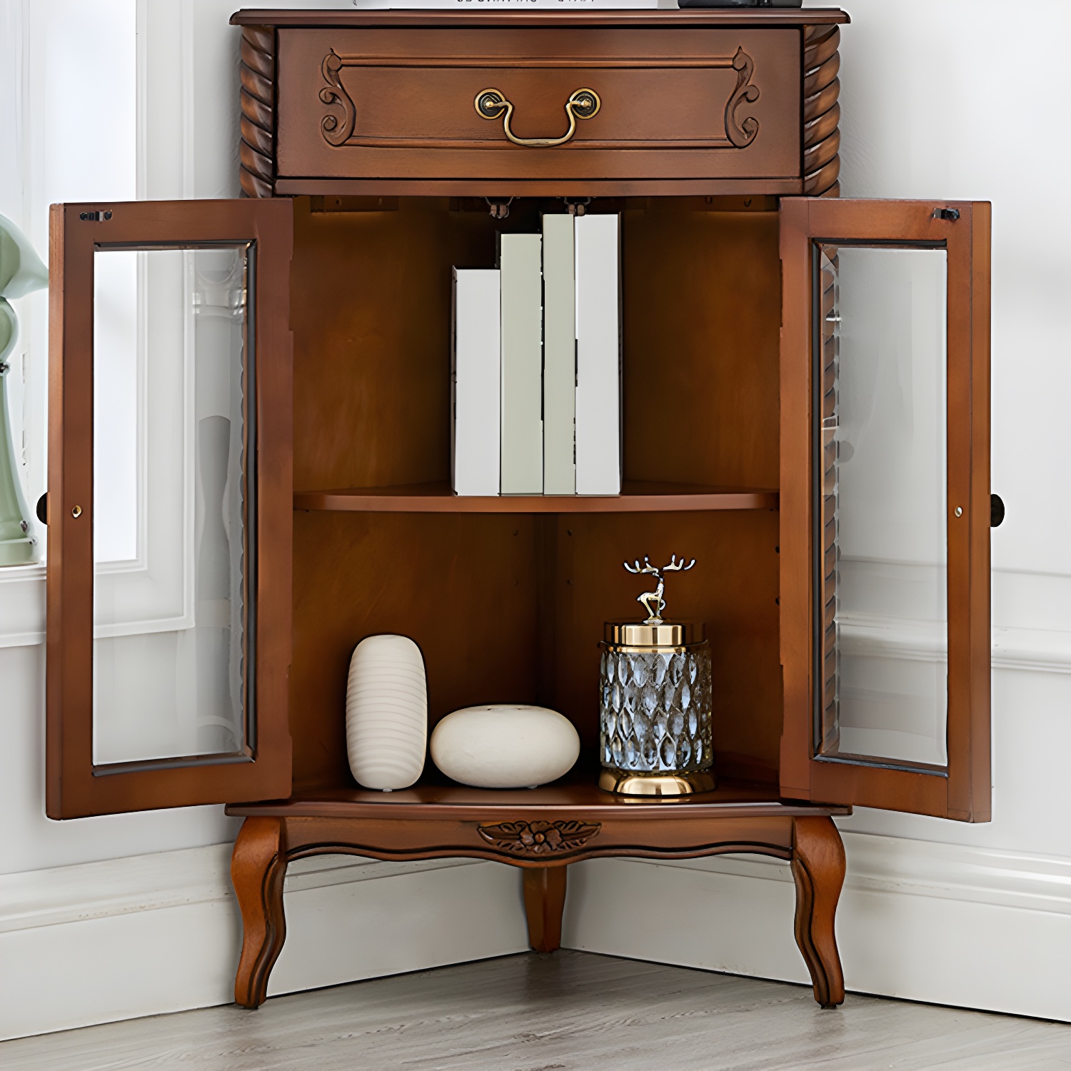 Mid-Century Corner Cabinet | Ormau - image 2