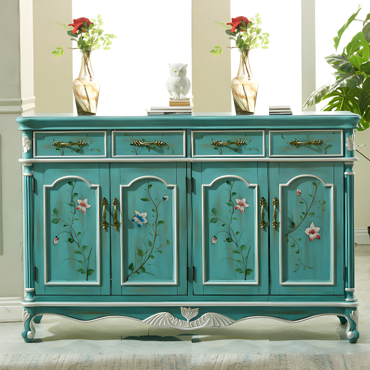 Glam Wood Sideboard | Ormau - image 26