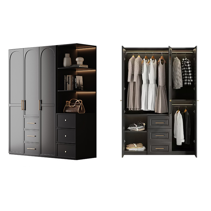 Modern Lumber Wardrobe Armoire | Ormau - image 30