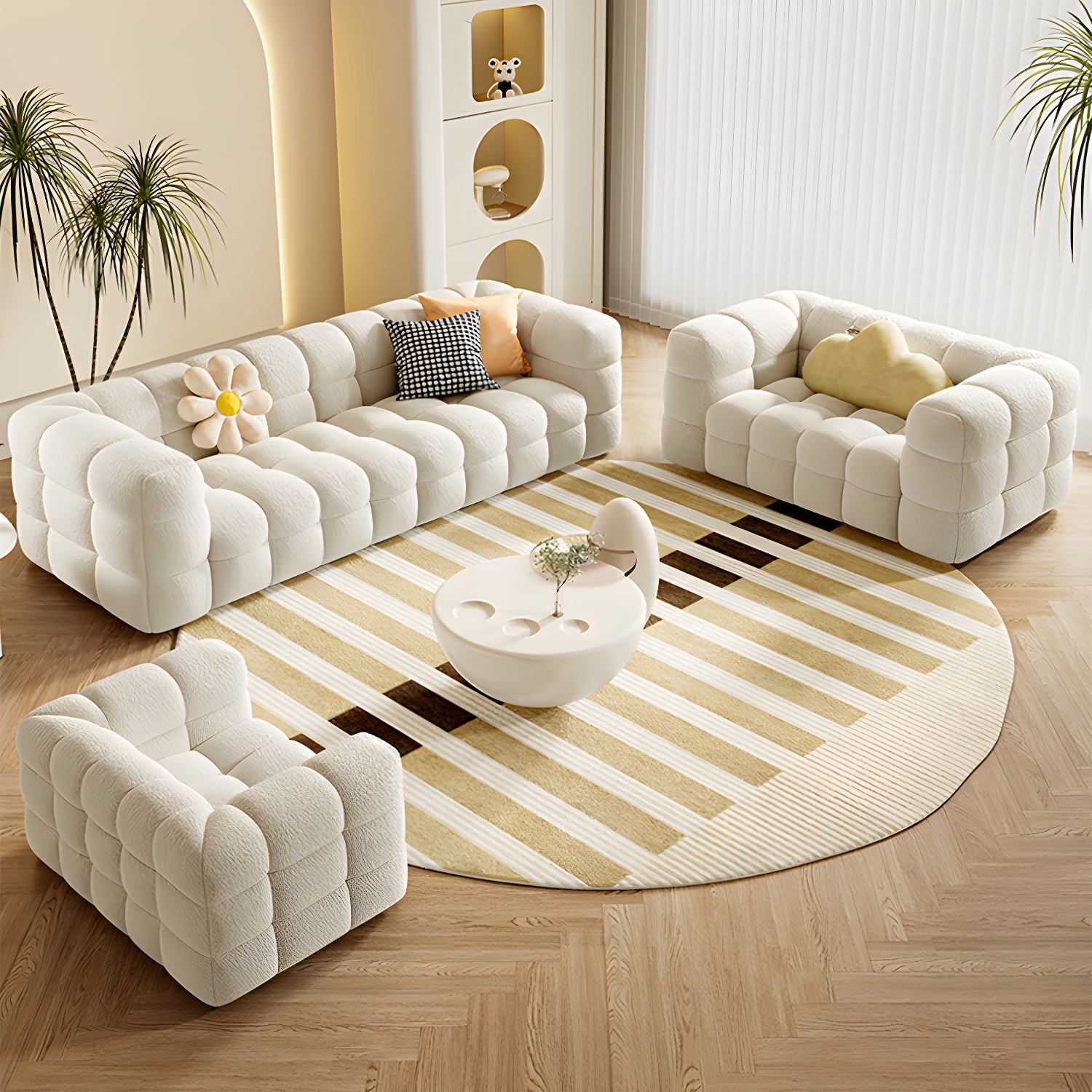 Fleece Scandinavian Sectional | Ormau - image 2