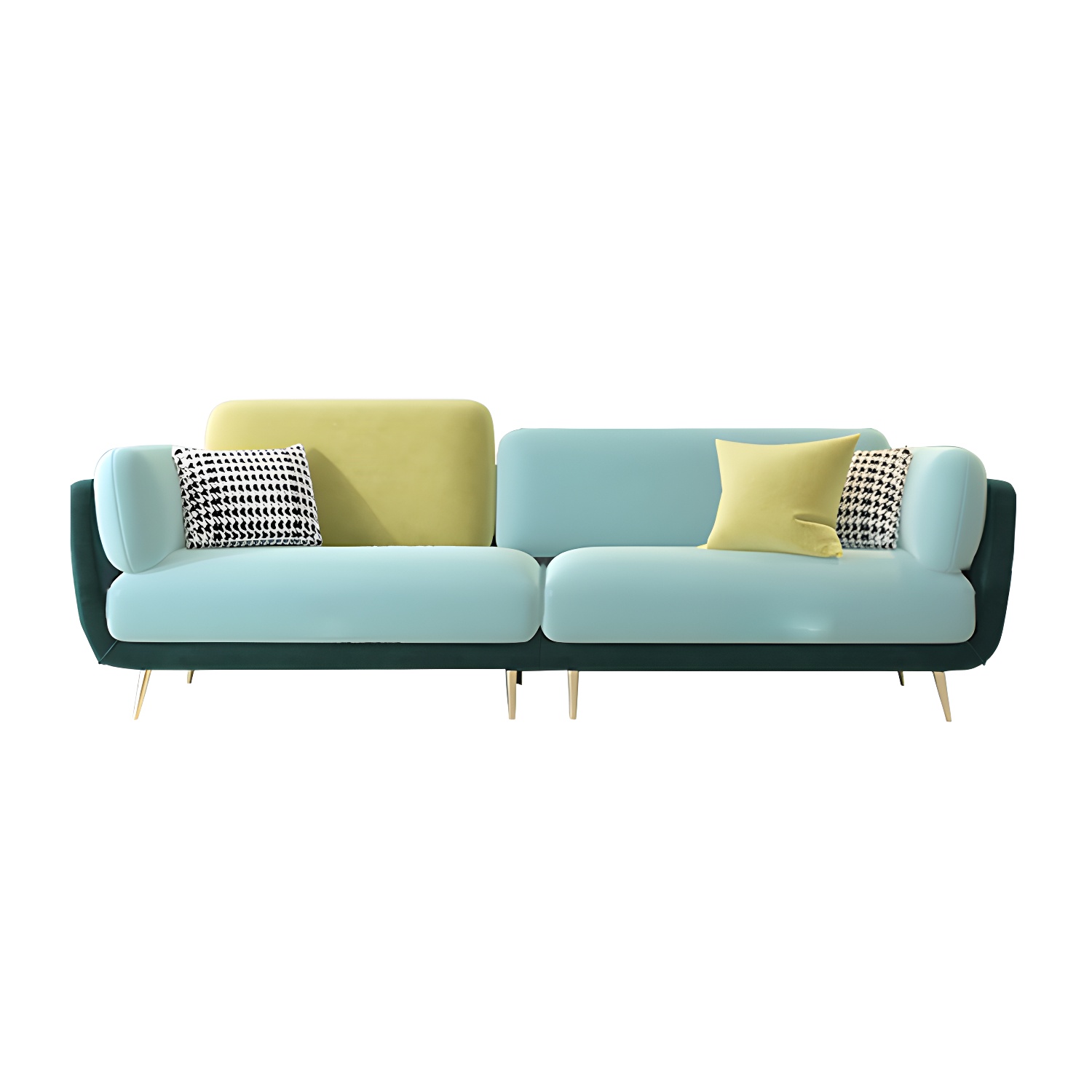 Modern Square Arm Sofa | Ormau - image 23