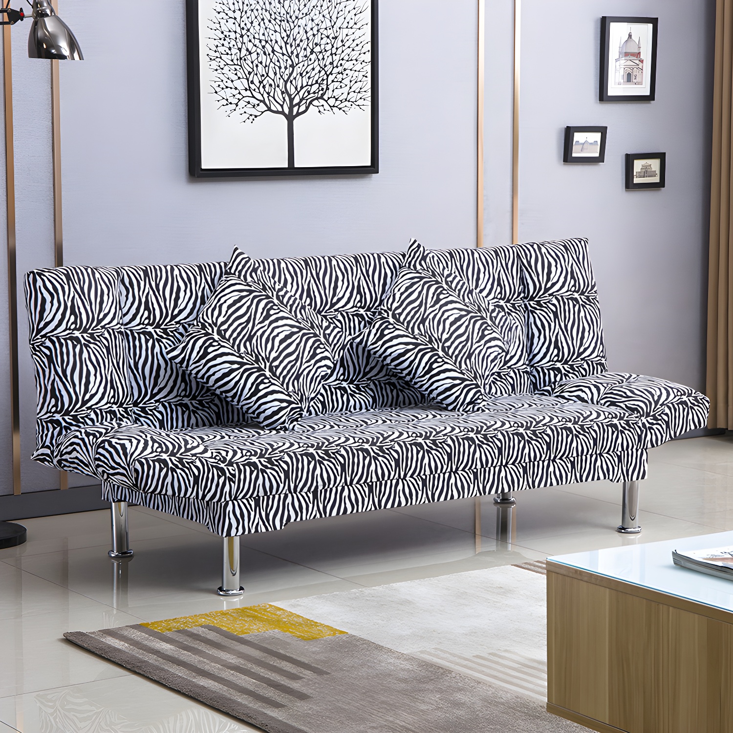 Silver Sofa Bed | Ormau - image 5