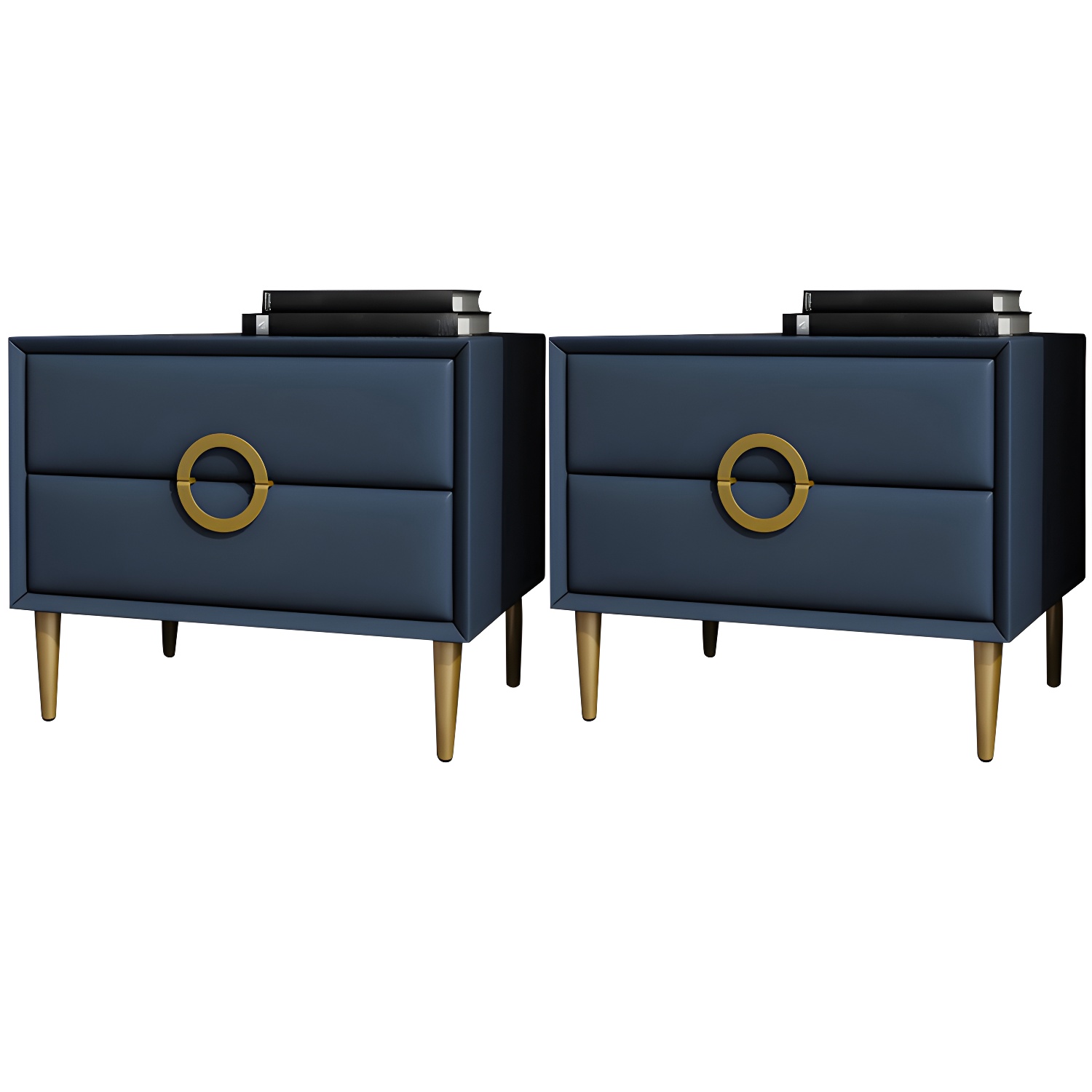 Glam Nightstand with Drawers | Ormau - image 37