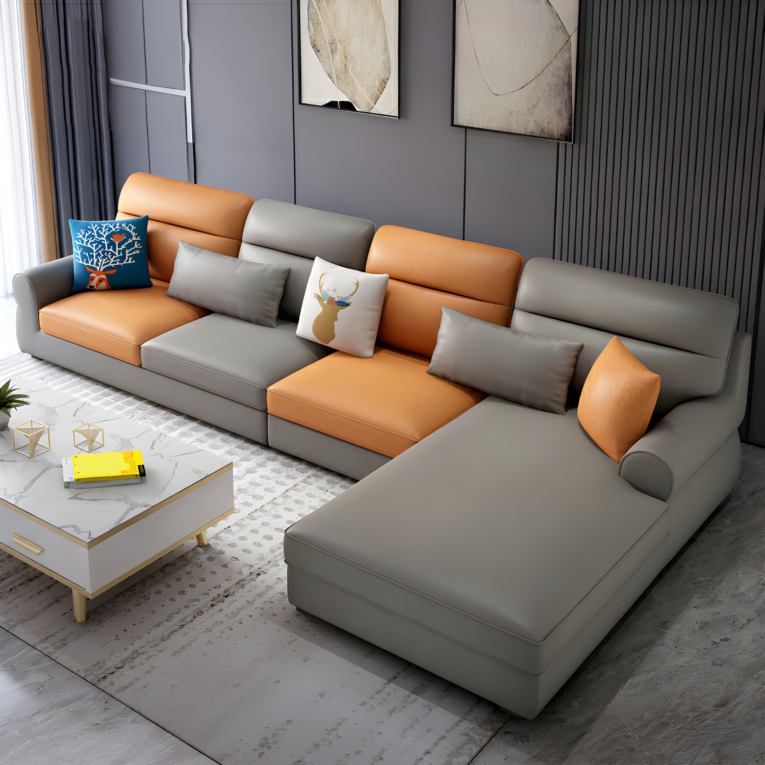 Architectural Sectional Sofa | Ormau - image 24