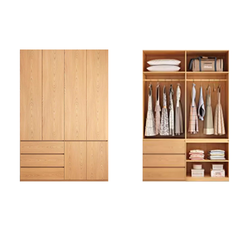 Natural Wood Almirah Wardrobe | Ormau - image 32