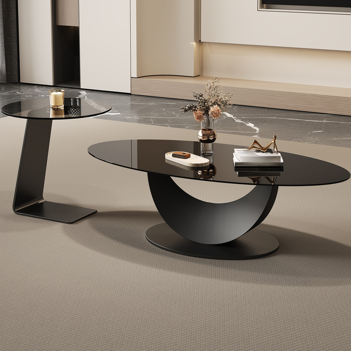 Tempered Glass Coffee Table | Ormau - image 6