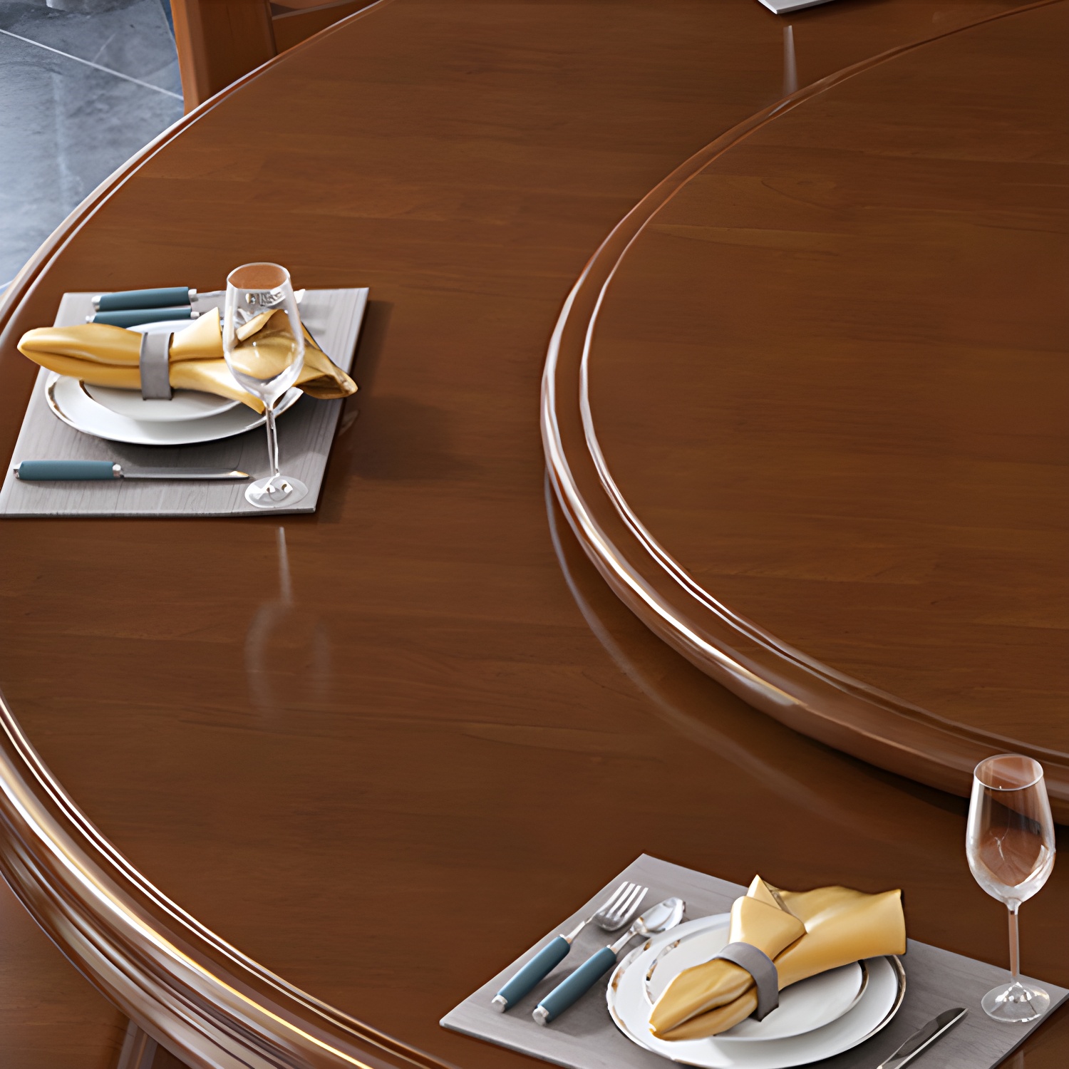 Turntable Dining Table | Ormau - image 11