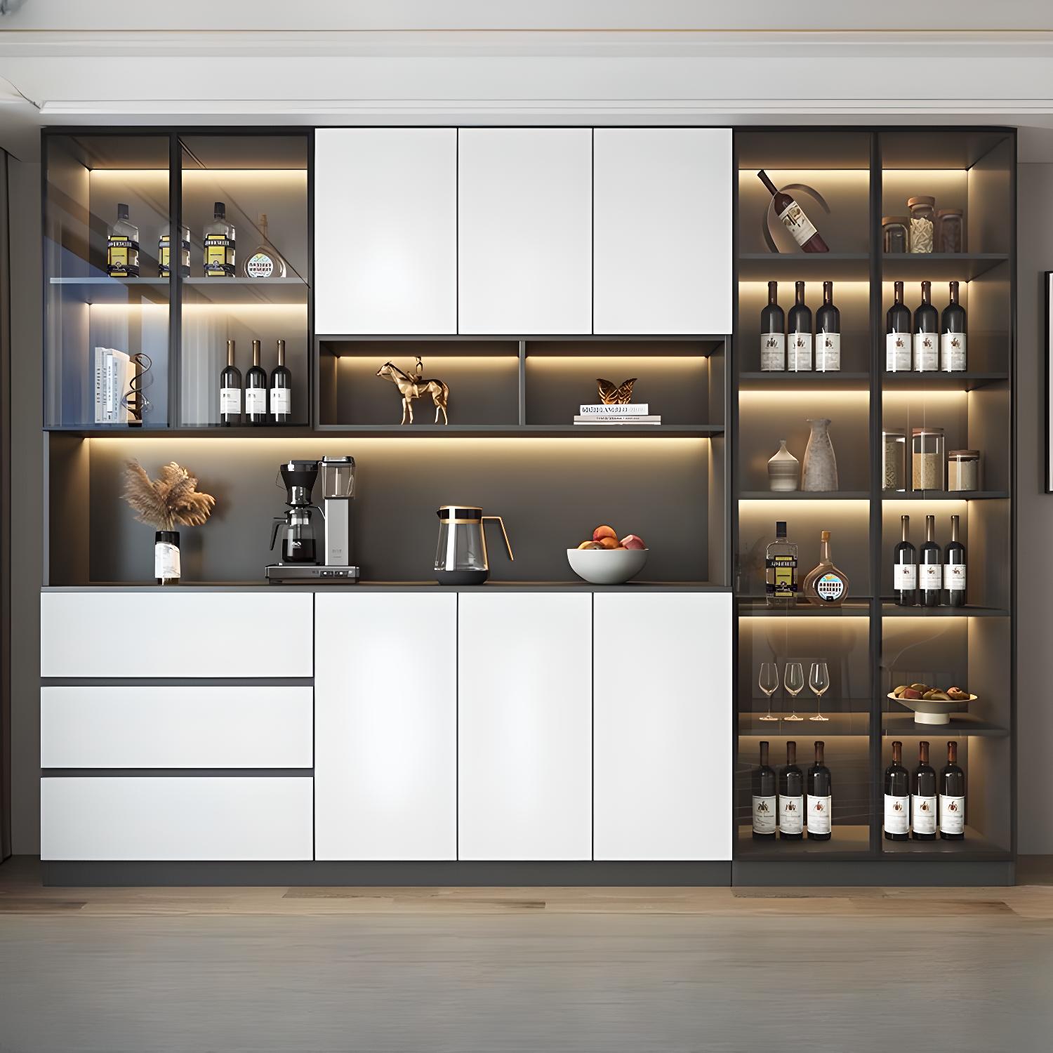 Modern Sideboard with Lighting | Ormau - image 36