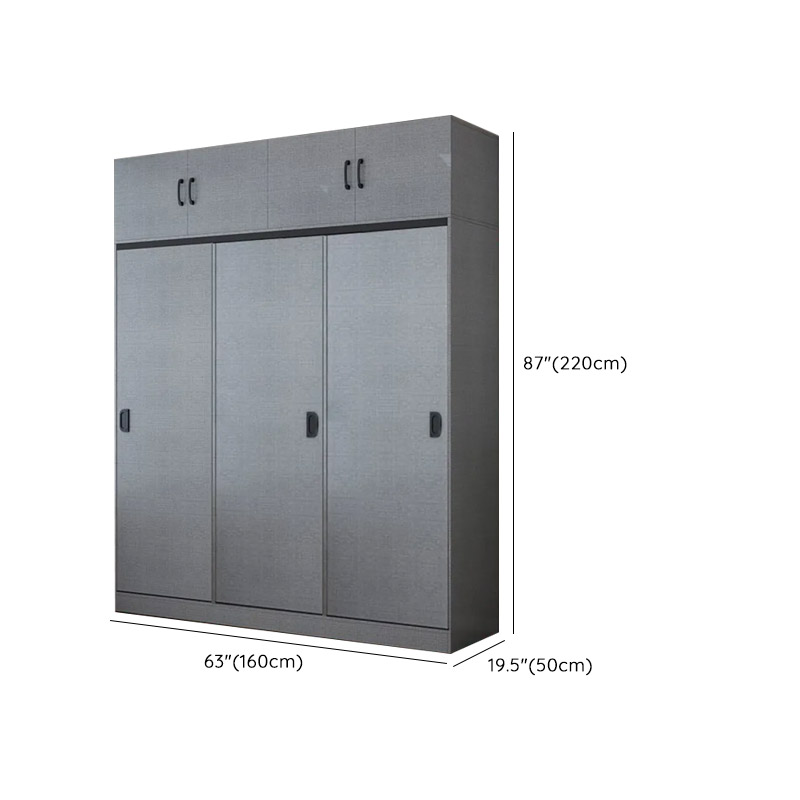 Modern Dove Grey Wardrobe | Ormau - image 14