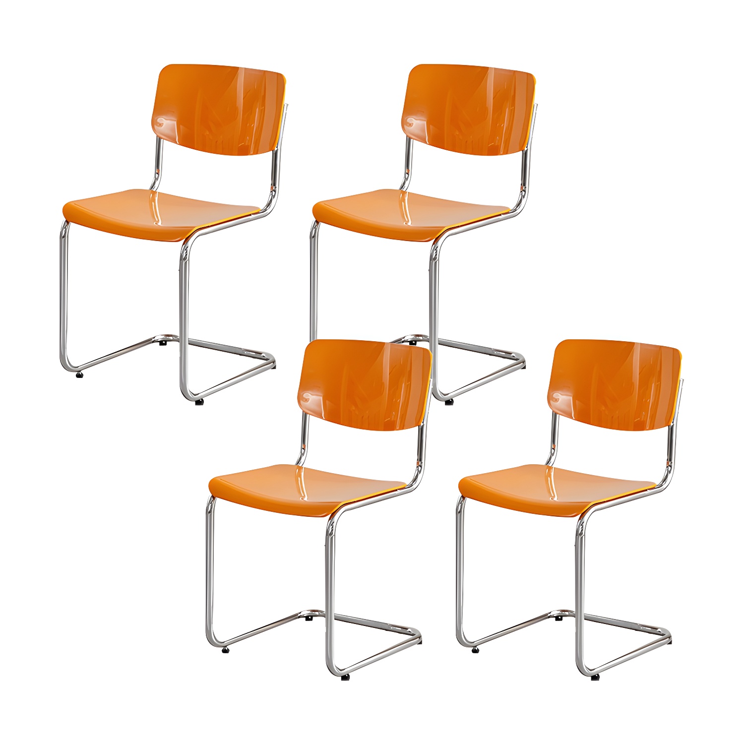 Modern Acrylic Side Chair | Ormau - image 38