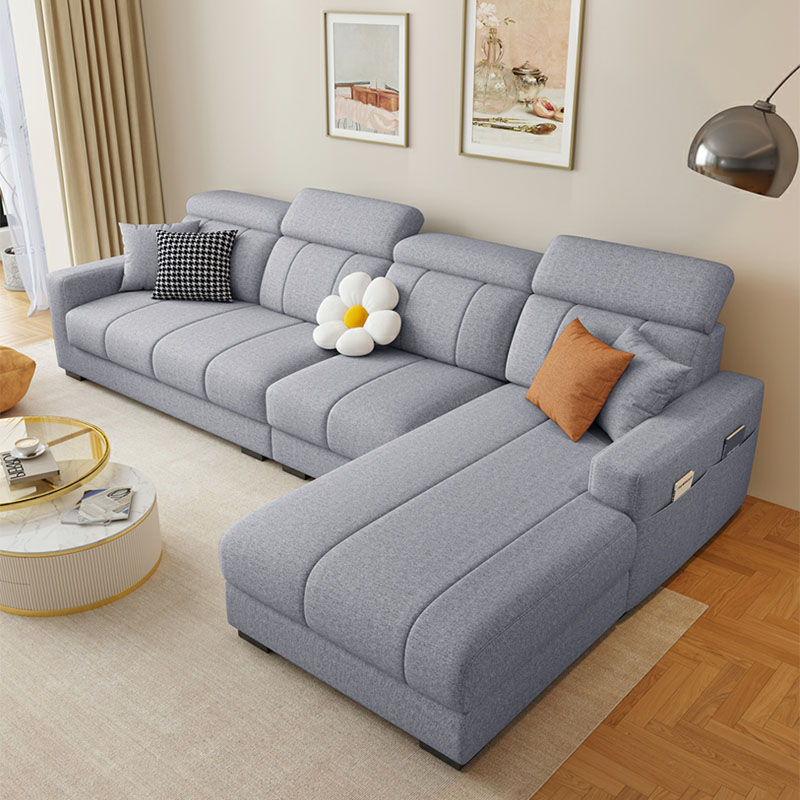 Modern L-Shape Sectional Sofa | Ormau - image 6