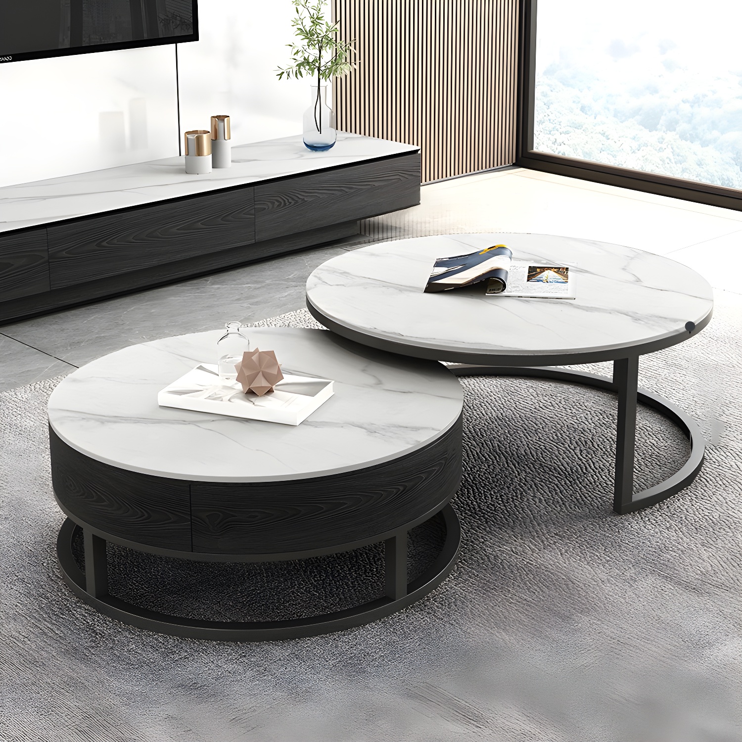 Slate Nesting Coffee Table | Ormau - image 5