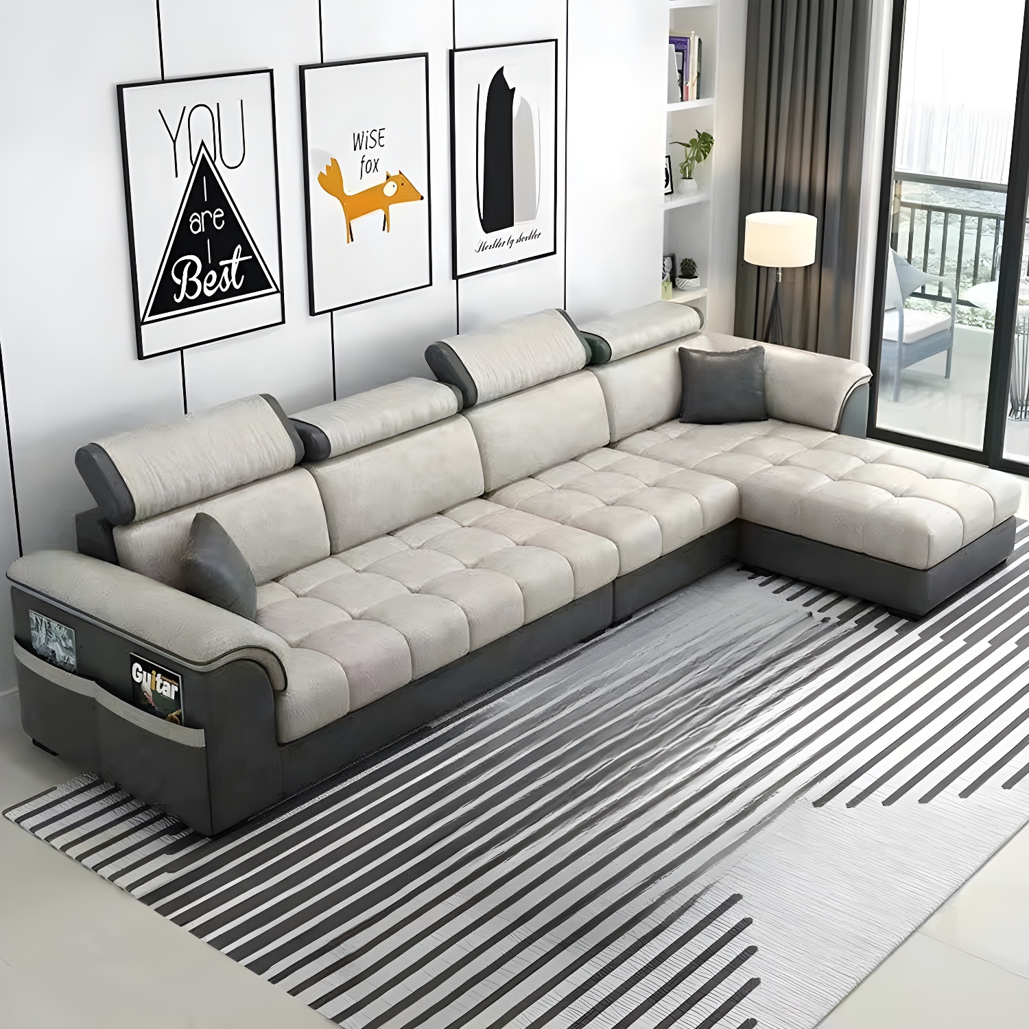 Contemporary Sectional Sofa | Ormau - image 17