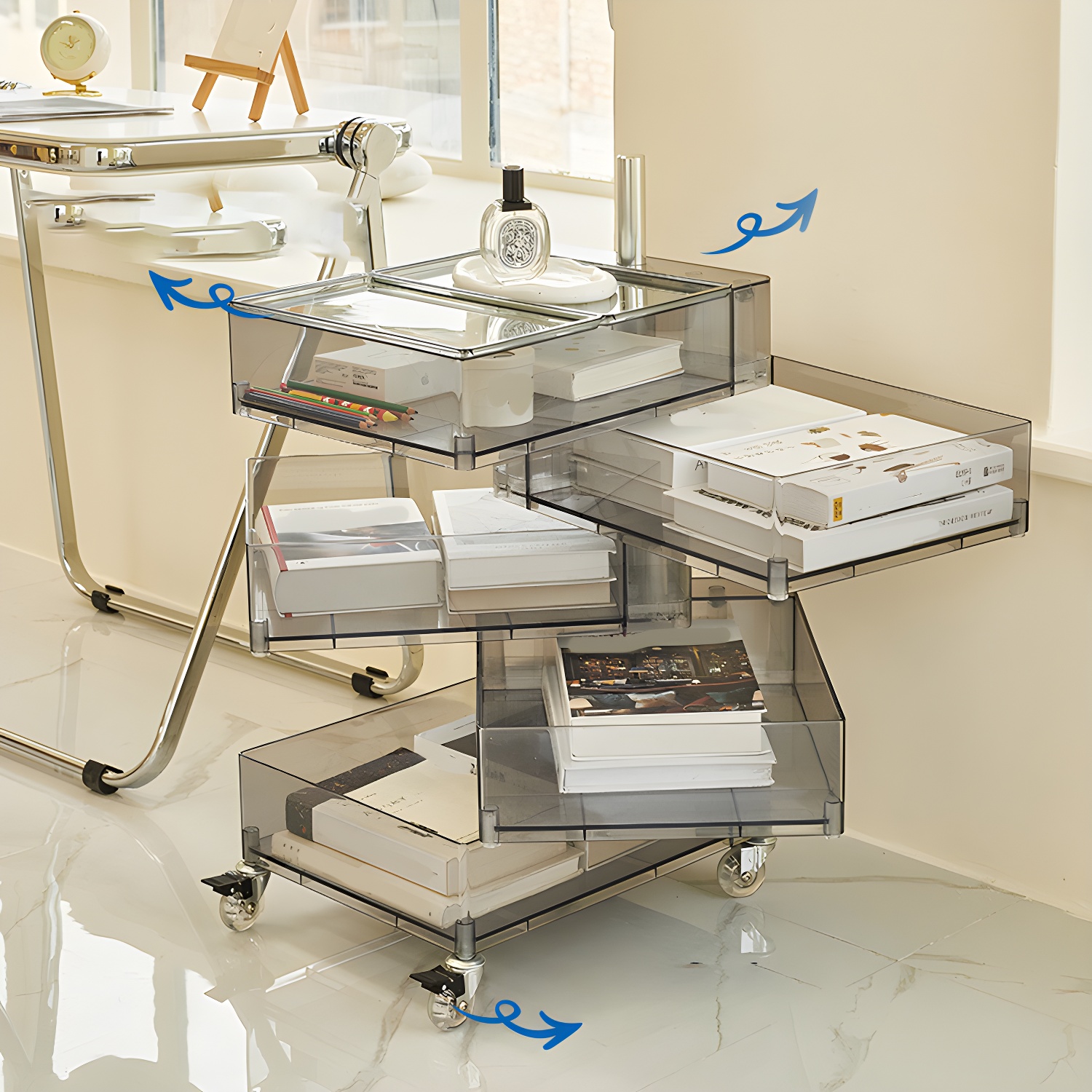 Lucent Drawer Nightstand | Ormau - image 9
