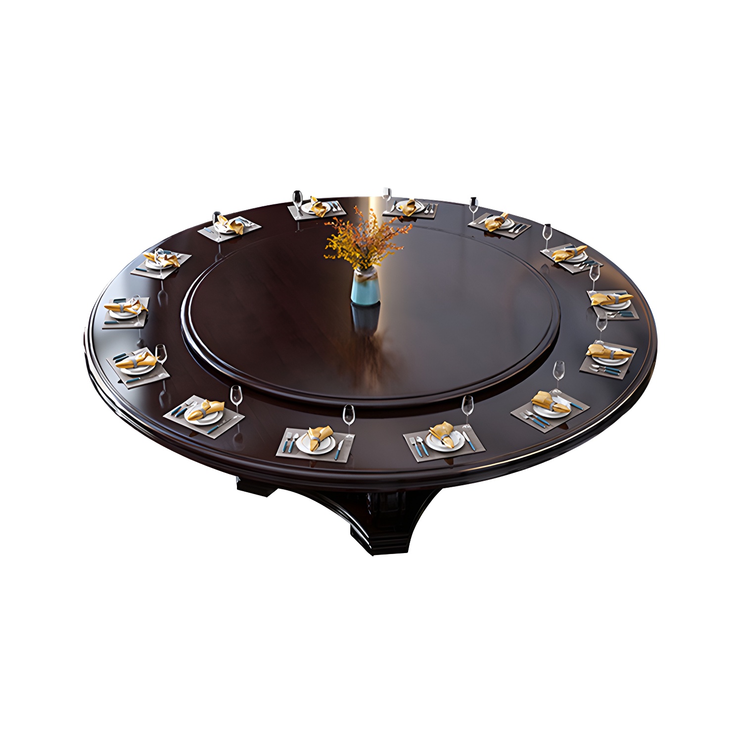 Turntable Dining Table | Ormau - image 49