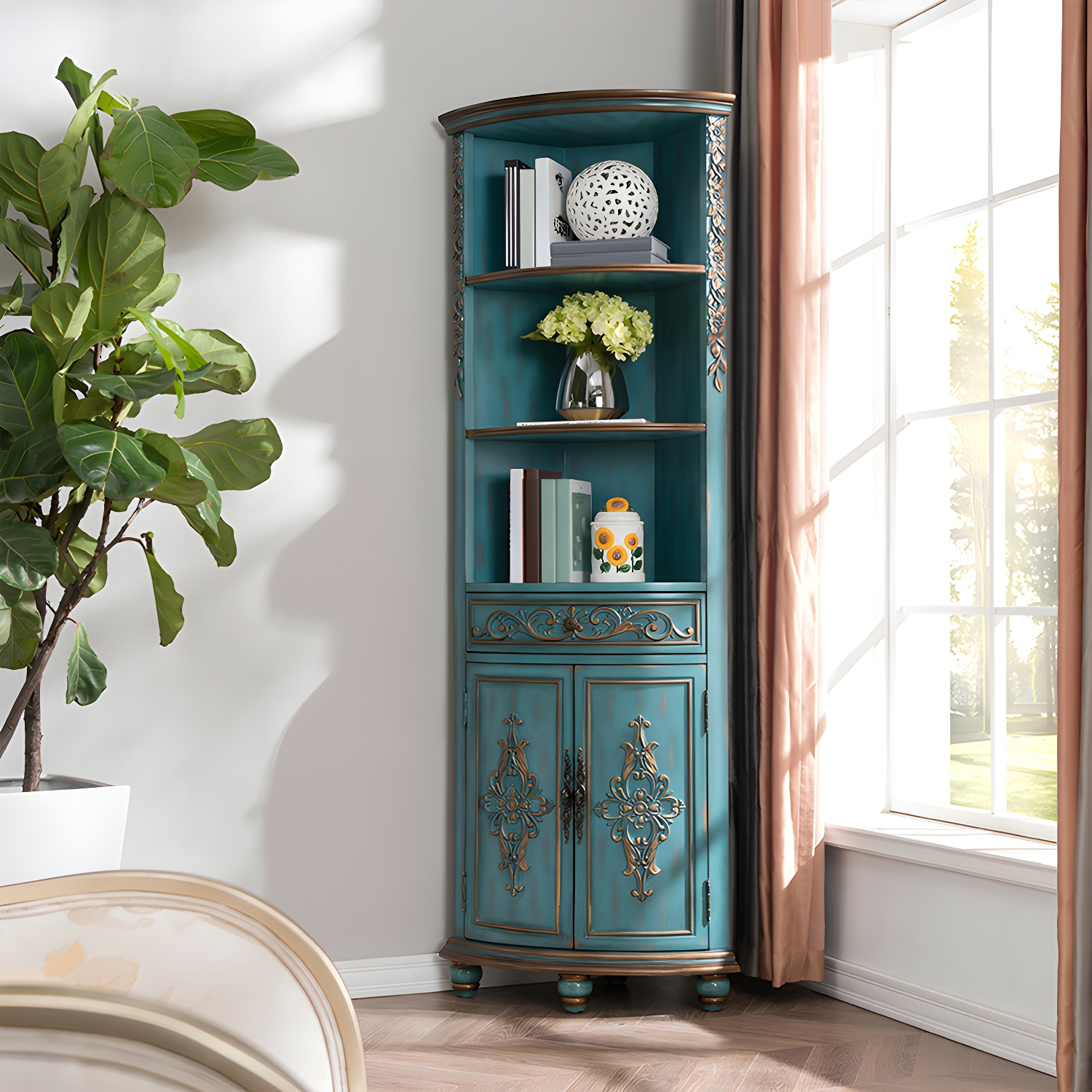 Corner Accent Cabinet | Ormau - image 5