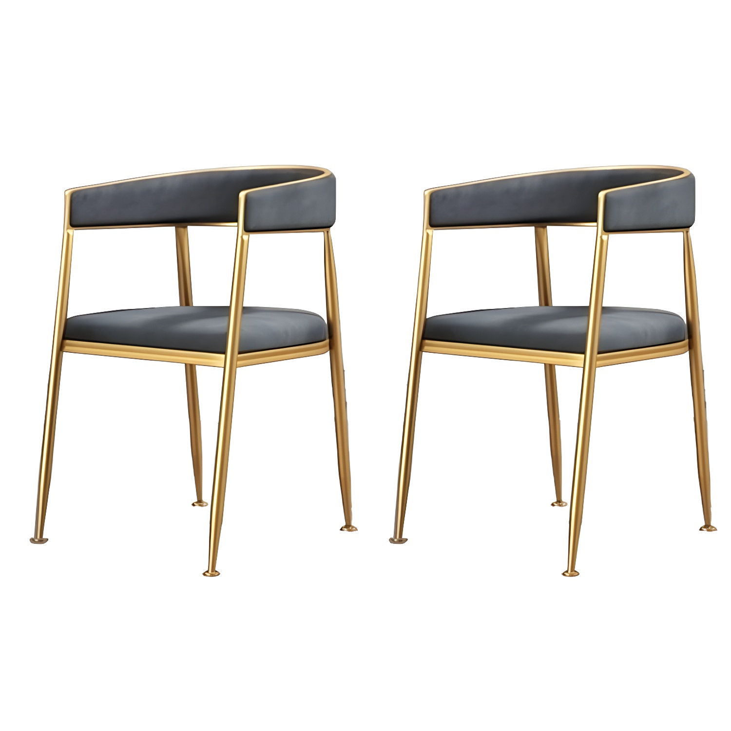 Glam Gold Arm Chair | Ormau - image 27