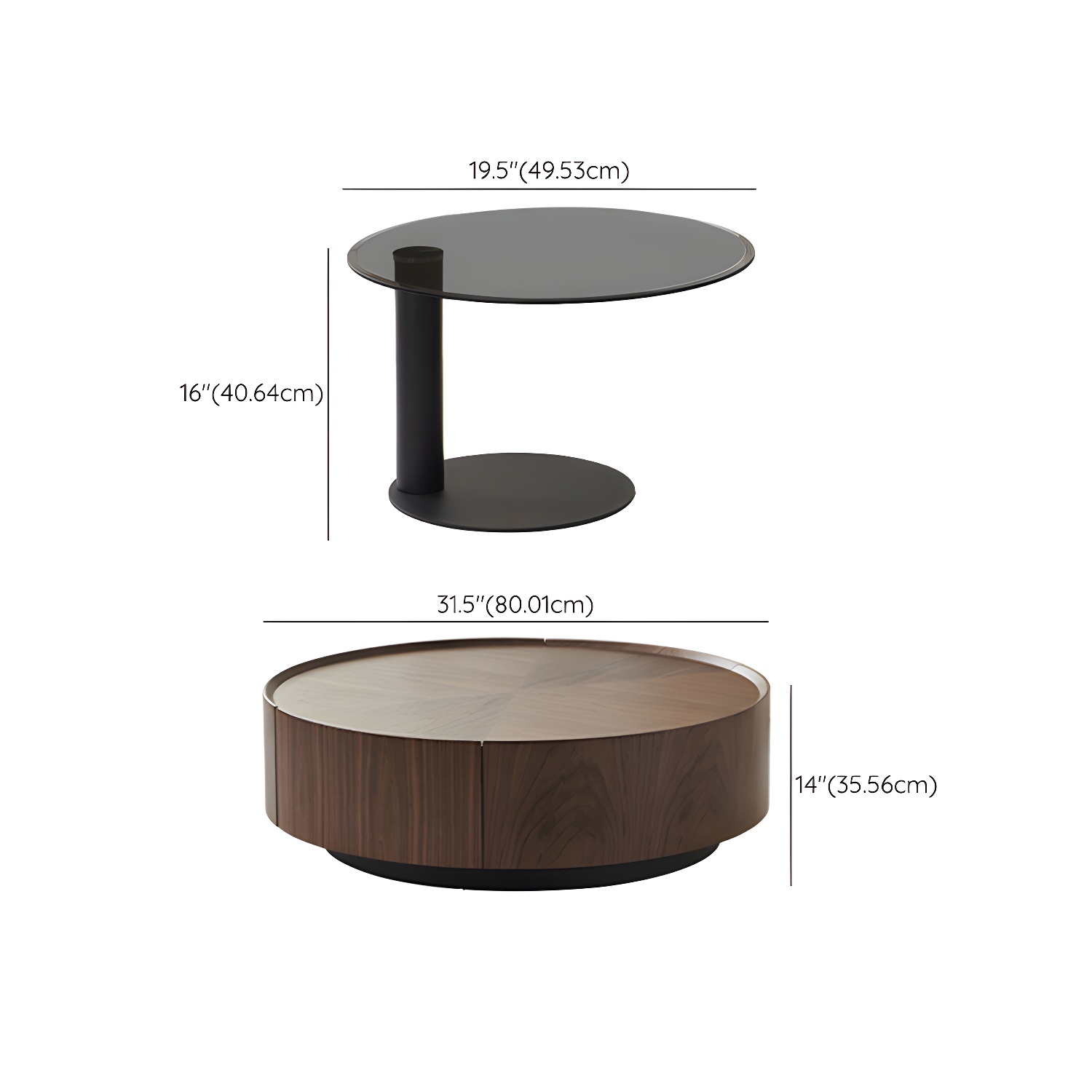 Round Wood Coffee Table | Ormau - image 18