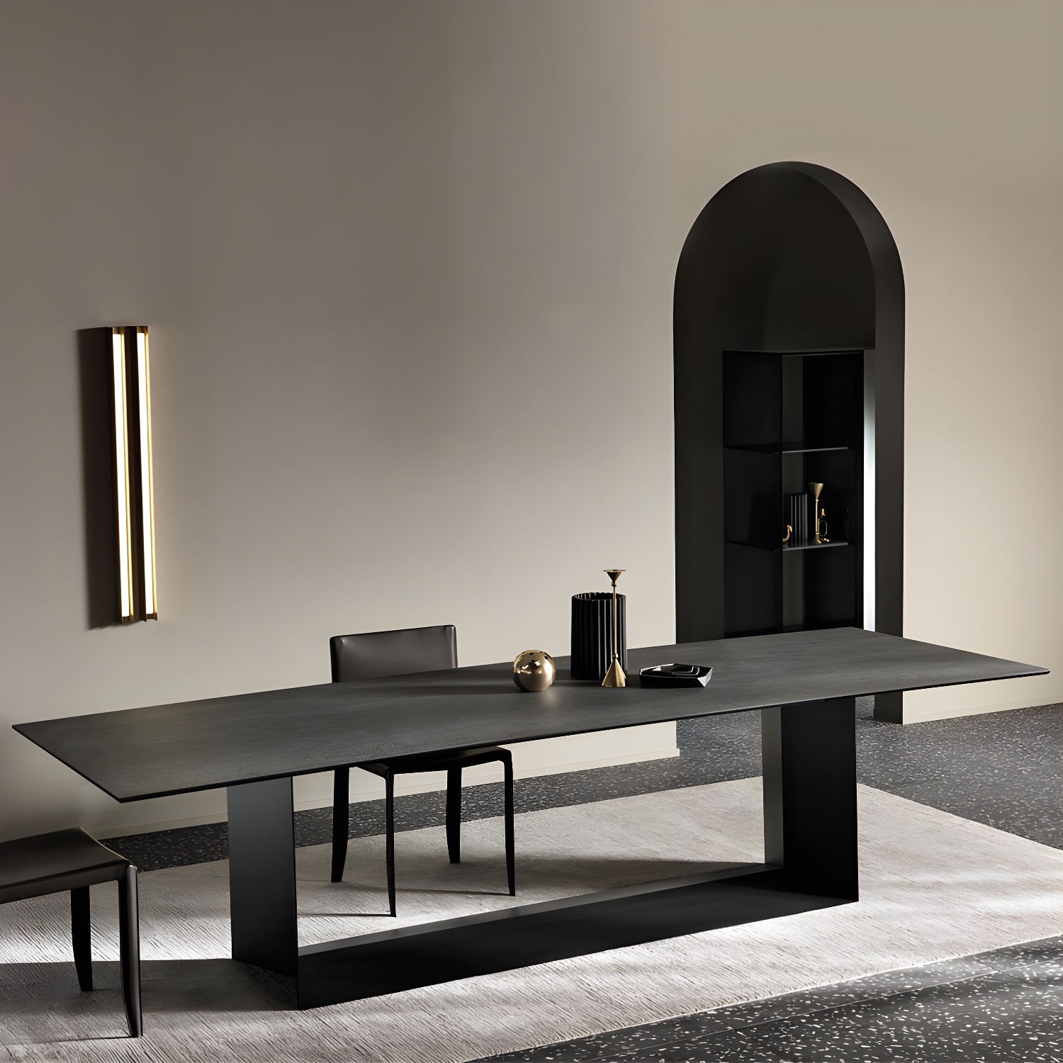 Rectangle Stone Dining Table | Ormau - image 4
