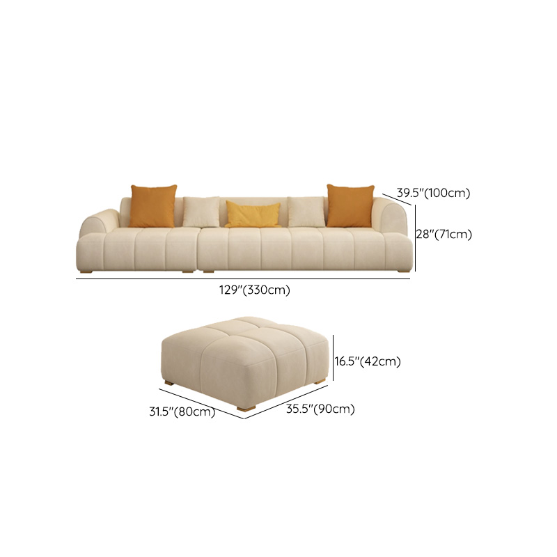 Modern Beige Sectional Sofa | Ormau - image 12