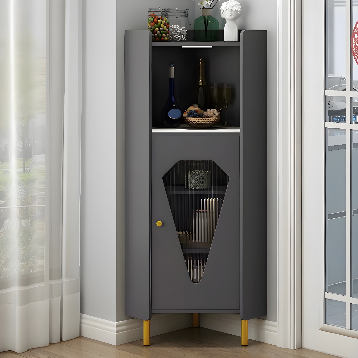 Glam Corner Cabinet | Ormau - image 19