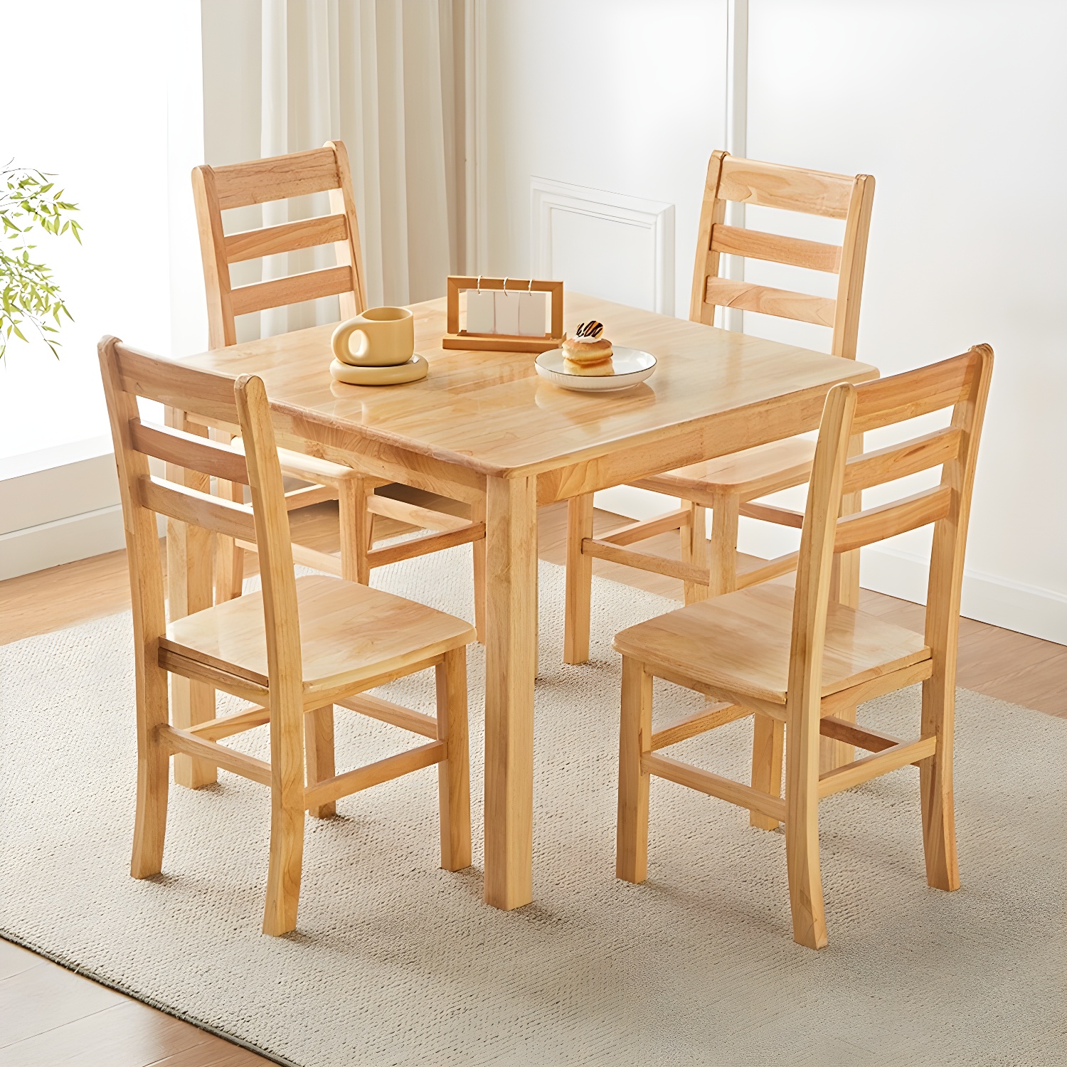 Natural Oak Dining Table | Ormau - image 1