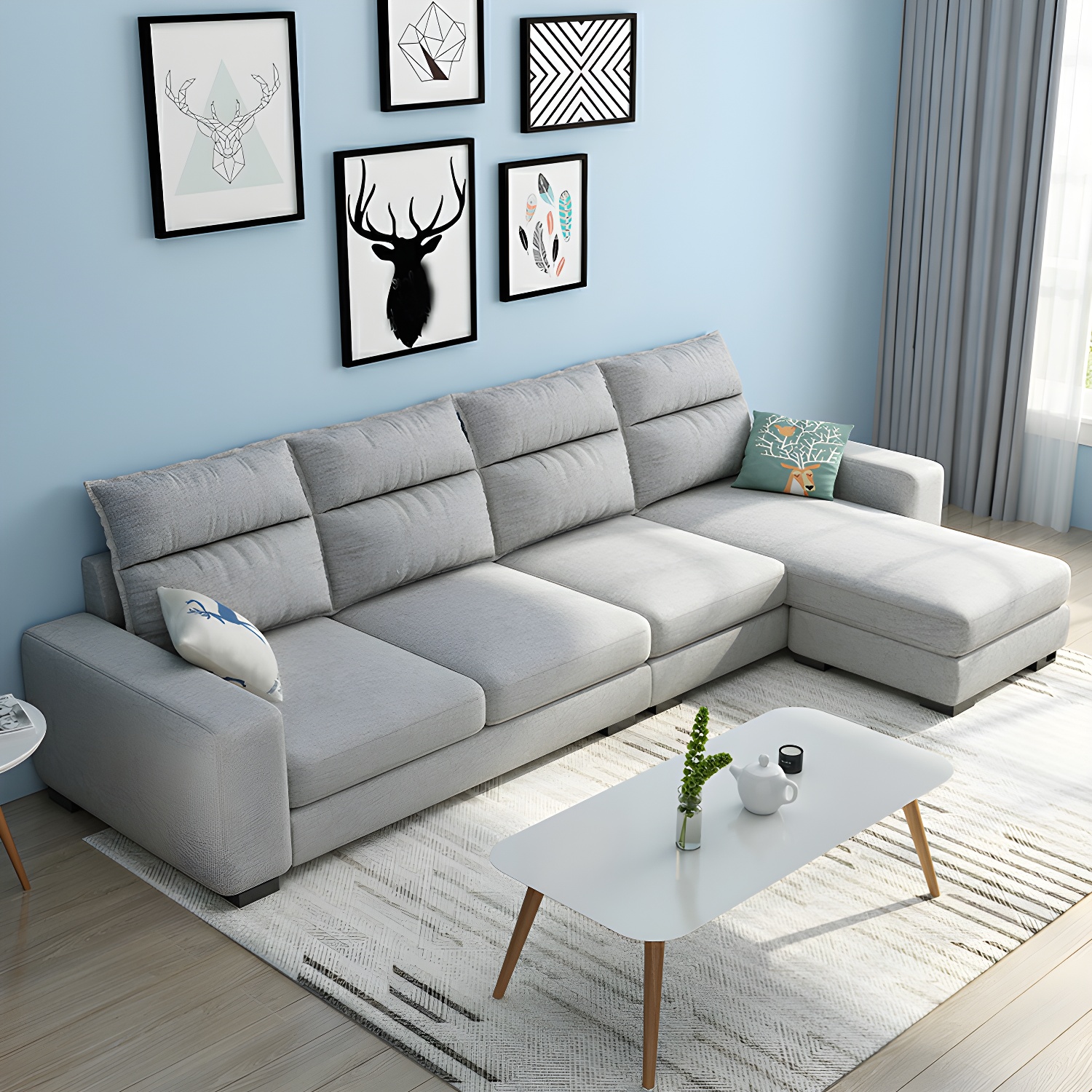 Modular L-Shape Sectional | Ormau - image 5