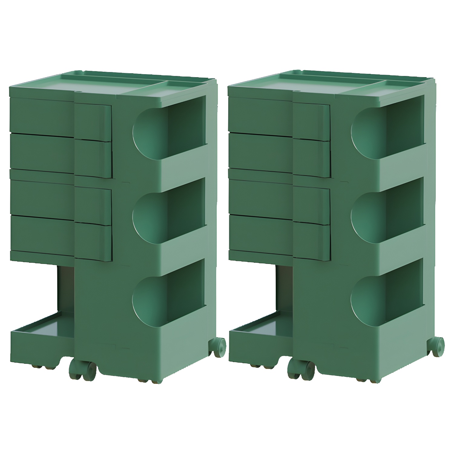 Modern Open Storage Nightstand | Ormau - image 42