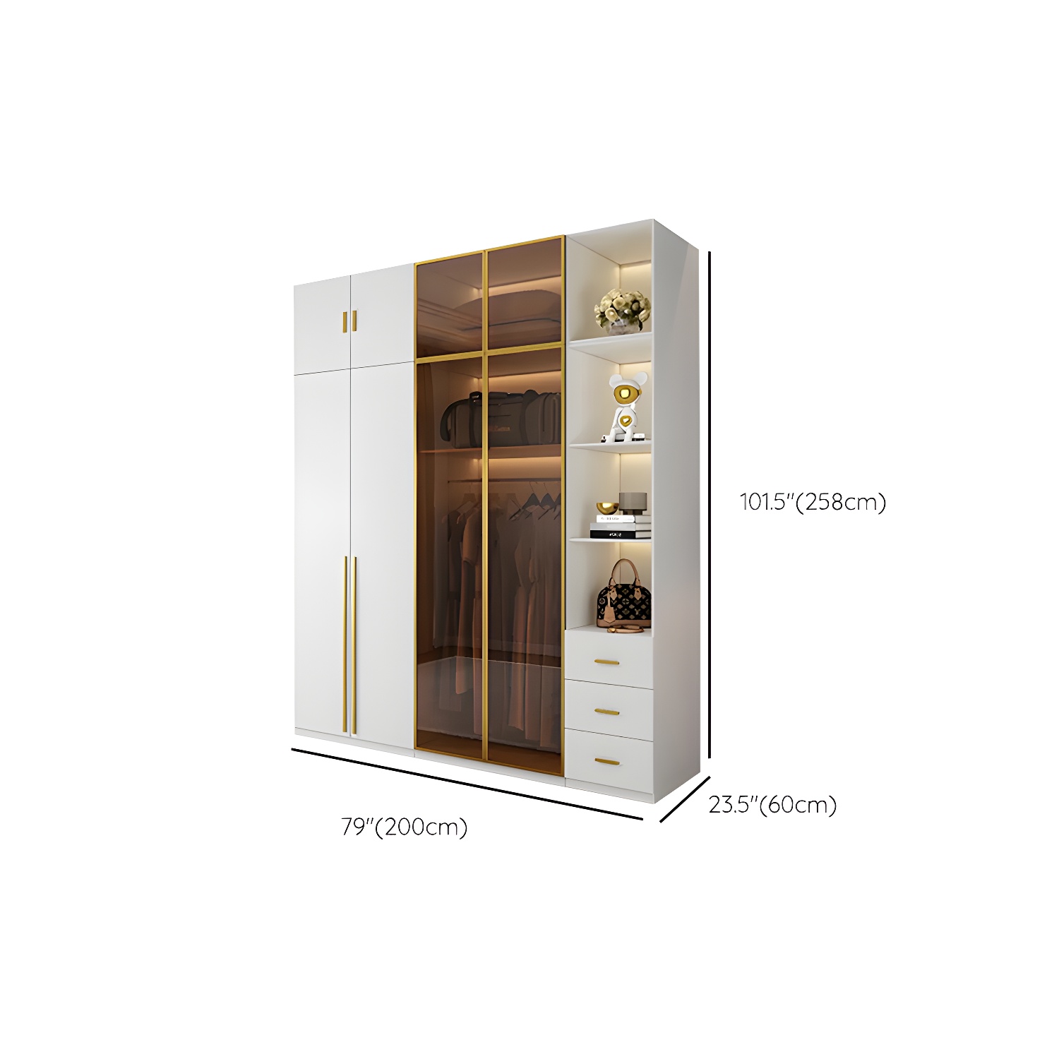 Modern Wardrobe Armoire | Ormau - image 28