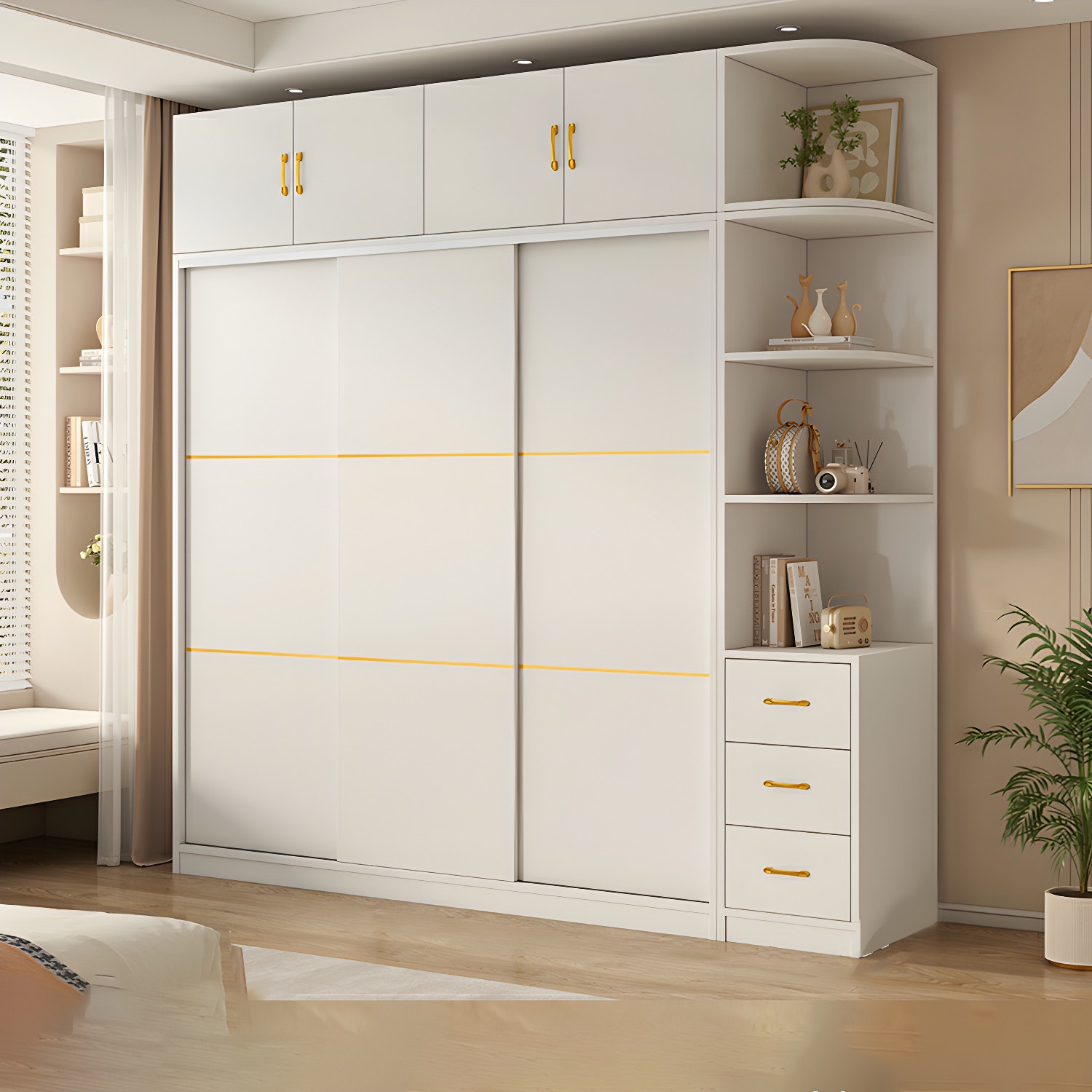 Spacious White Armoire | Ormau - image 50