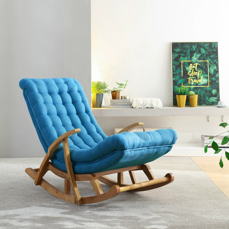 Upholstered Rocking Chair | Ormau - image 7