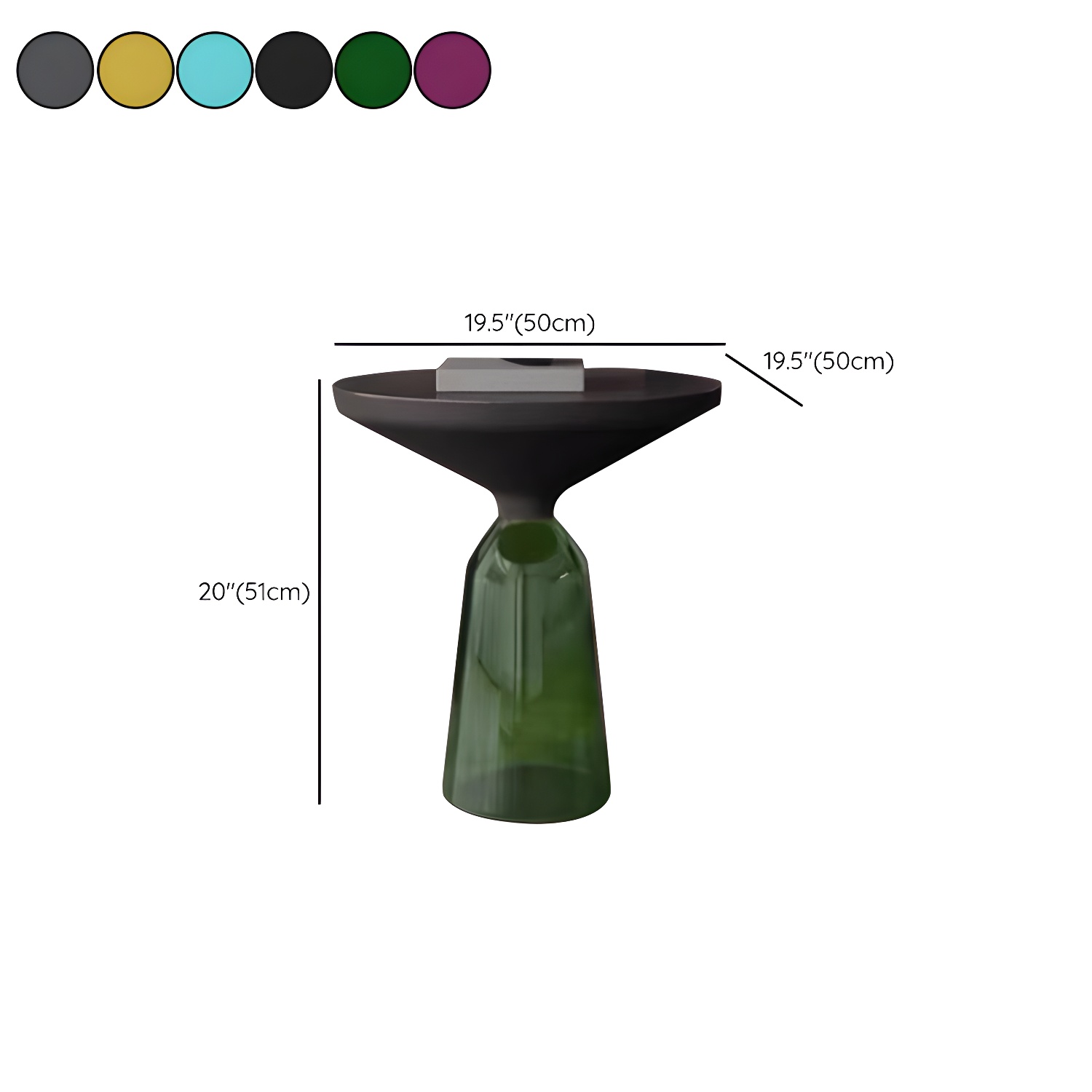 Glass Pedestal Coffee Table | Ormau - image 16