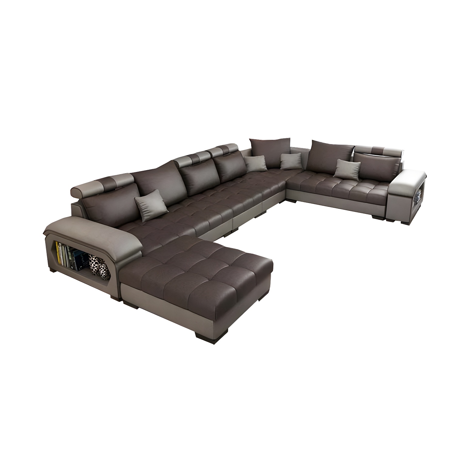 Modern U-Shape Sectional | Ormau - image 4