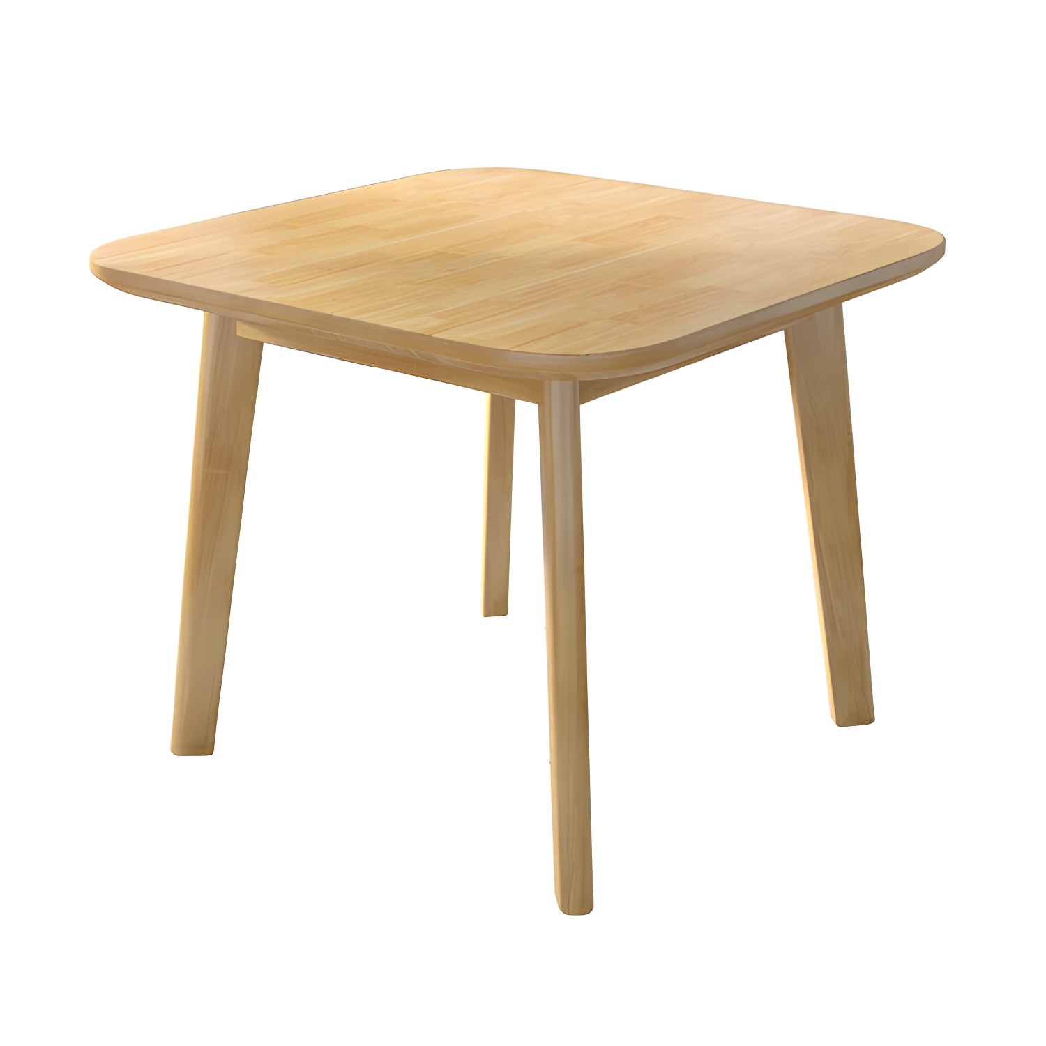 Natural Wood Square Dining Table | Ormau - image 17