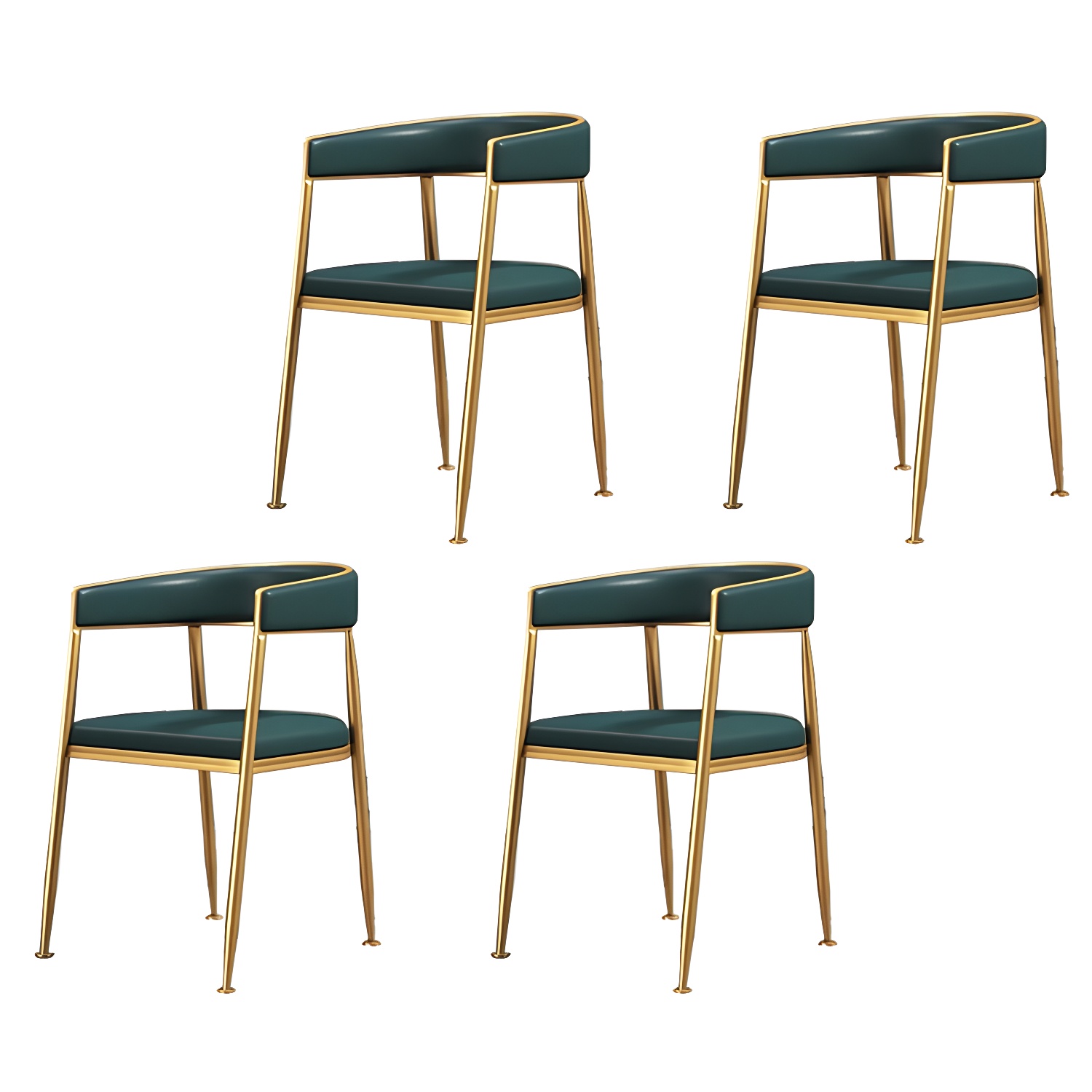 Glam Gold Arm Chair | Ormau - image 47