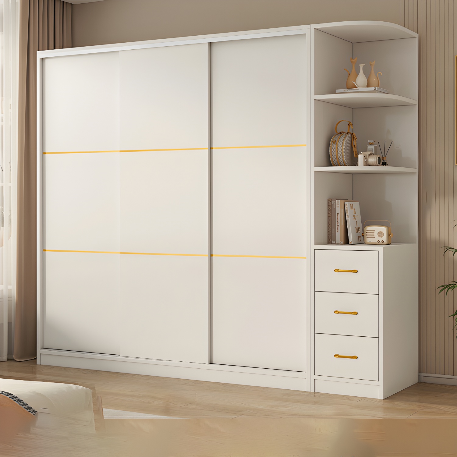 Spacious White Armoire | Ormau - image 46