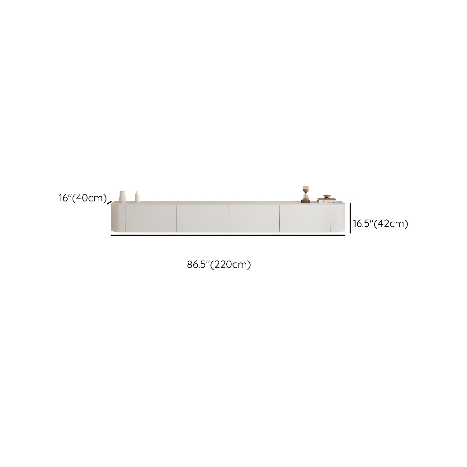 Modern White Oak TV Stand | Ormau - image 15