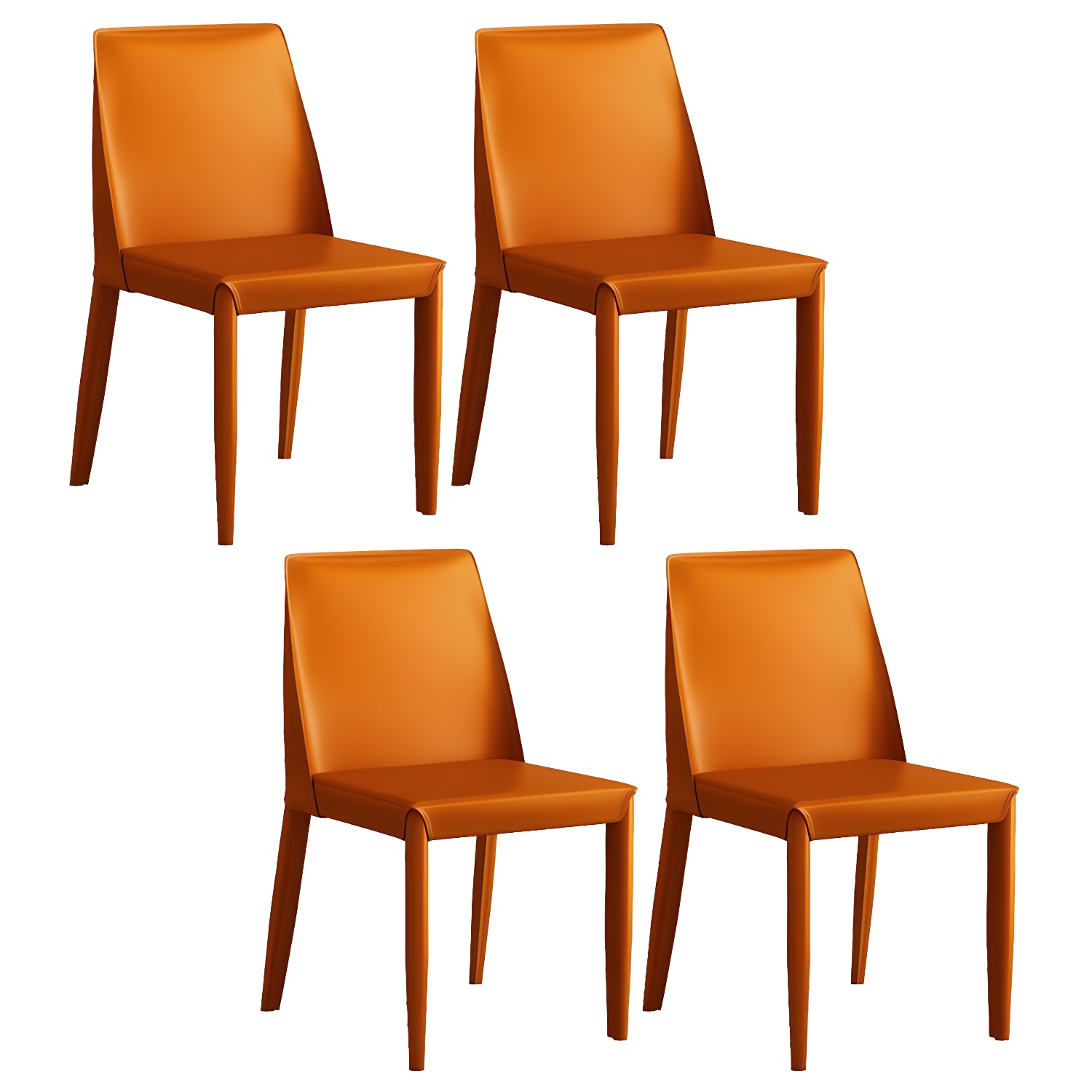 Modern Leather Dining Chair | Ormau - image 36