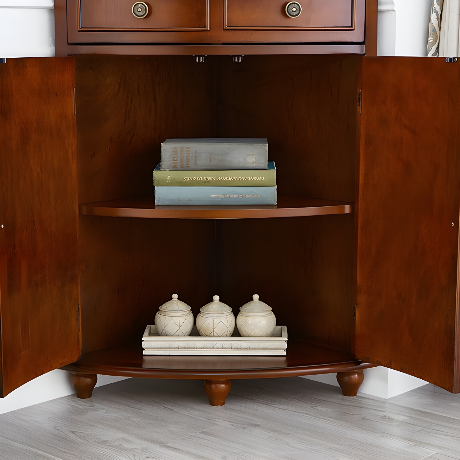 Mid-Century Corner Cabinet | Ormau - image 9