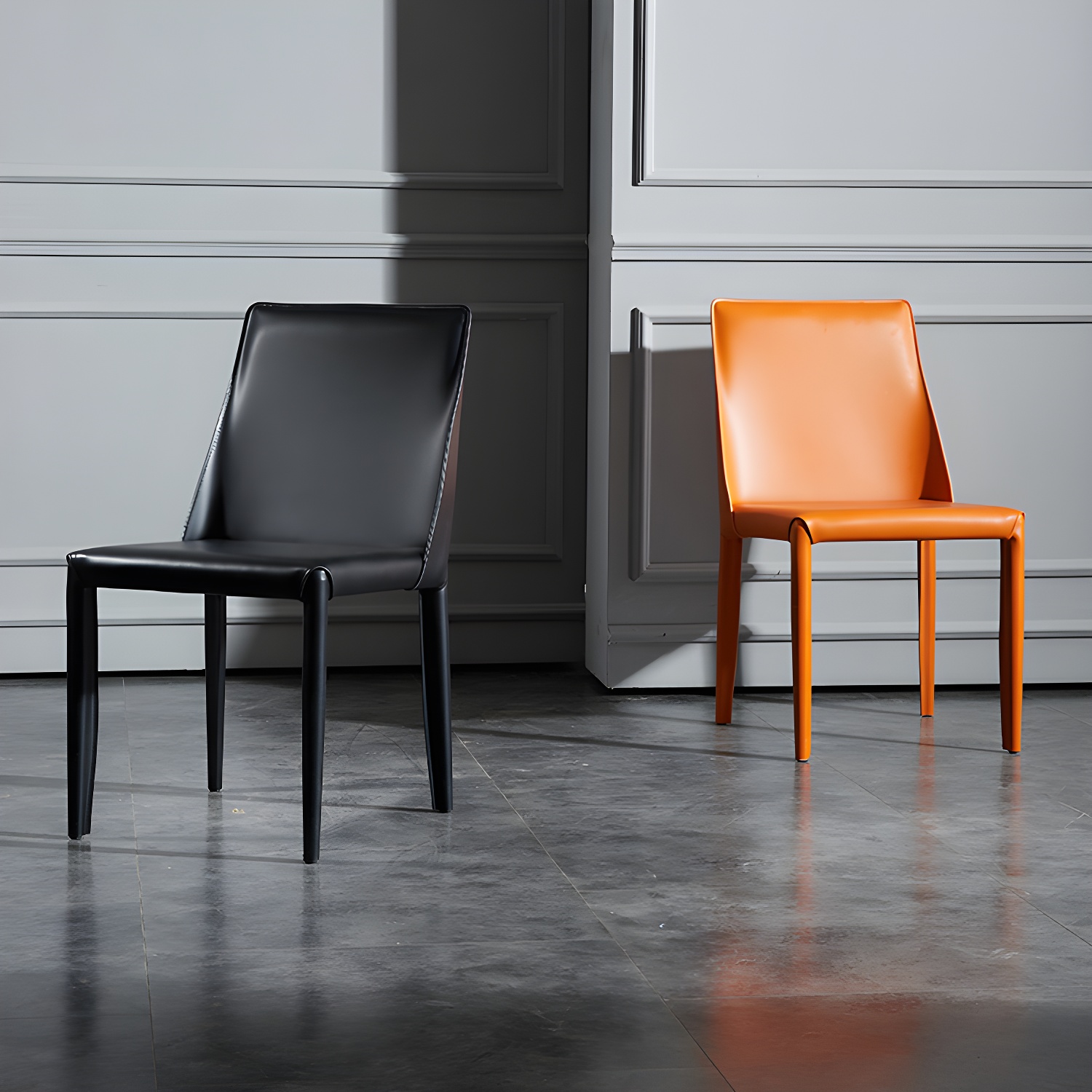 Solid Back Dining Chair | Ormau - image 10
