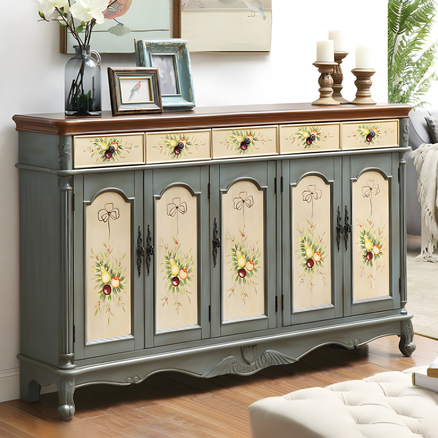 Glam Wood Sideboard | Ormau - image 9