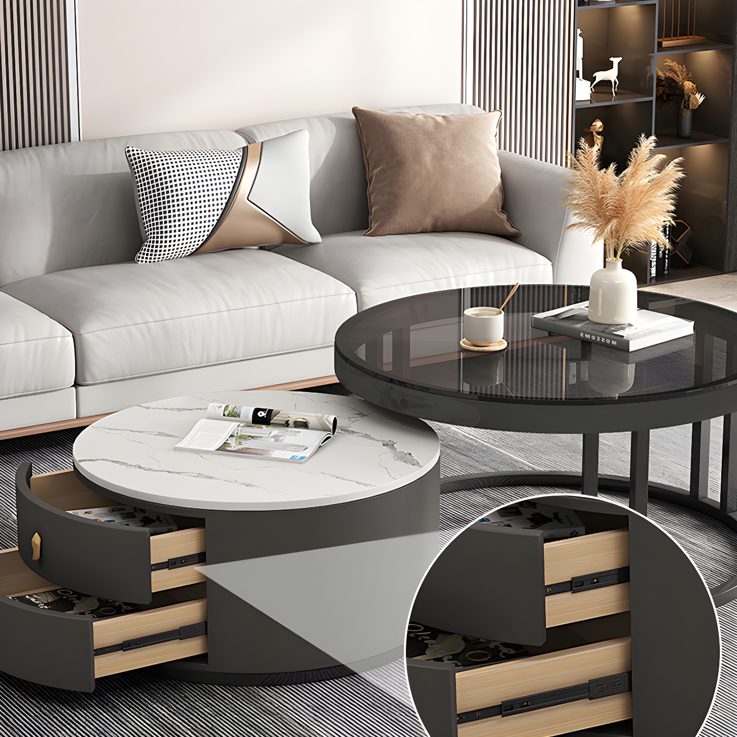 Nesting Coffee Tables | Modern Storage | Ormau - image 21