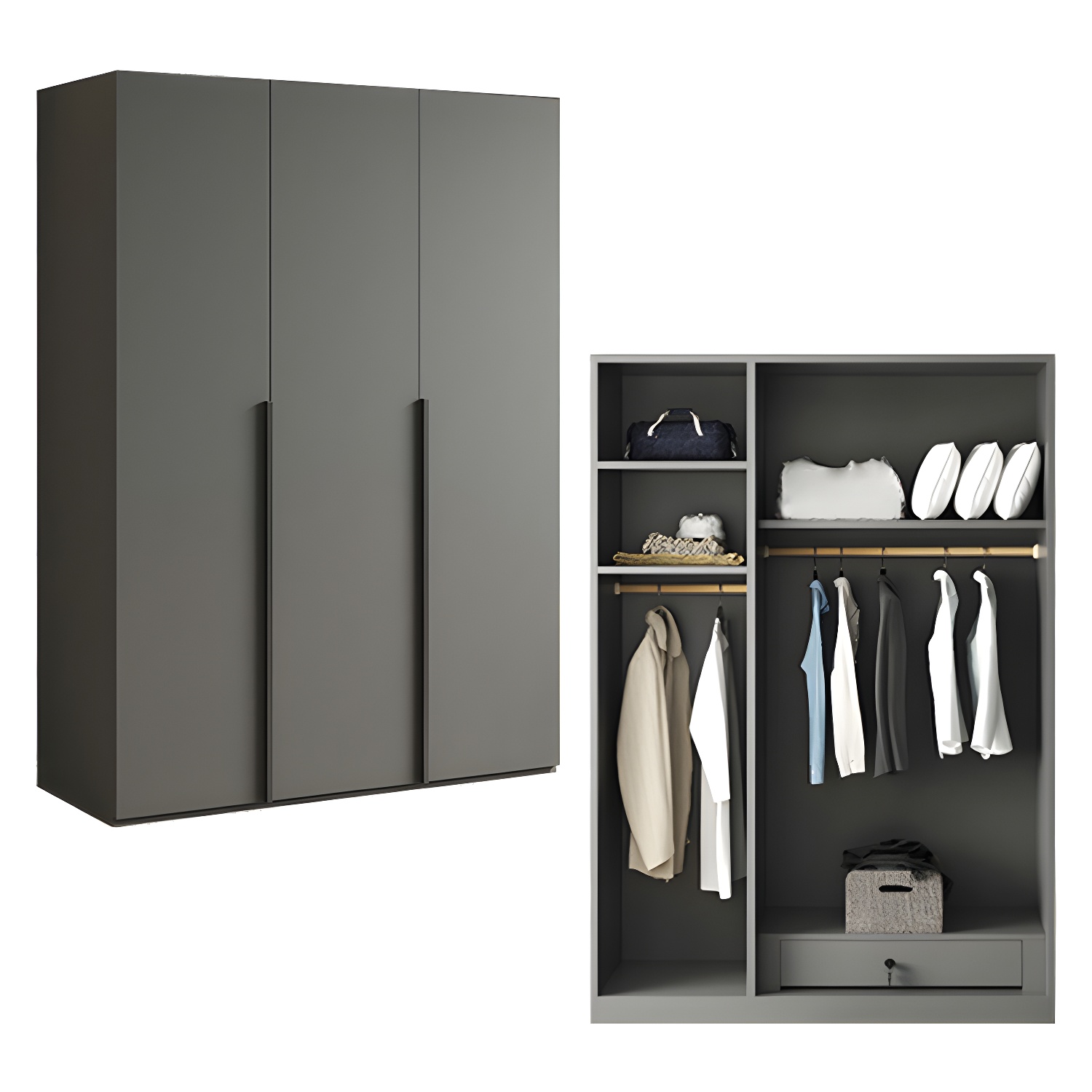 Modern Wardrobe Armoire | Ormau - image 50