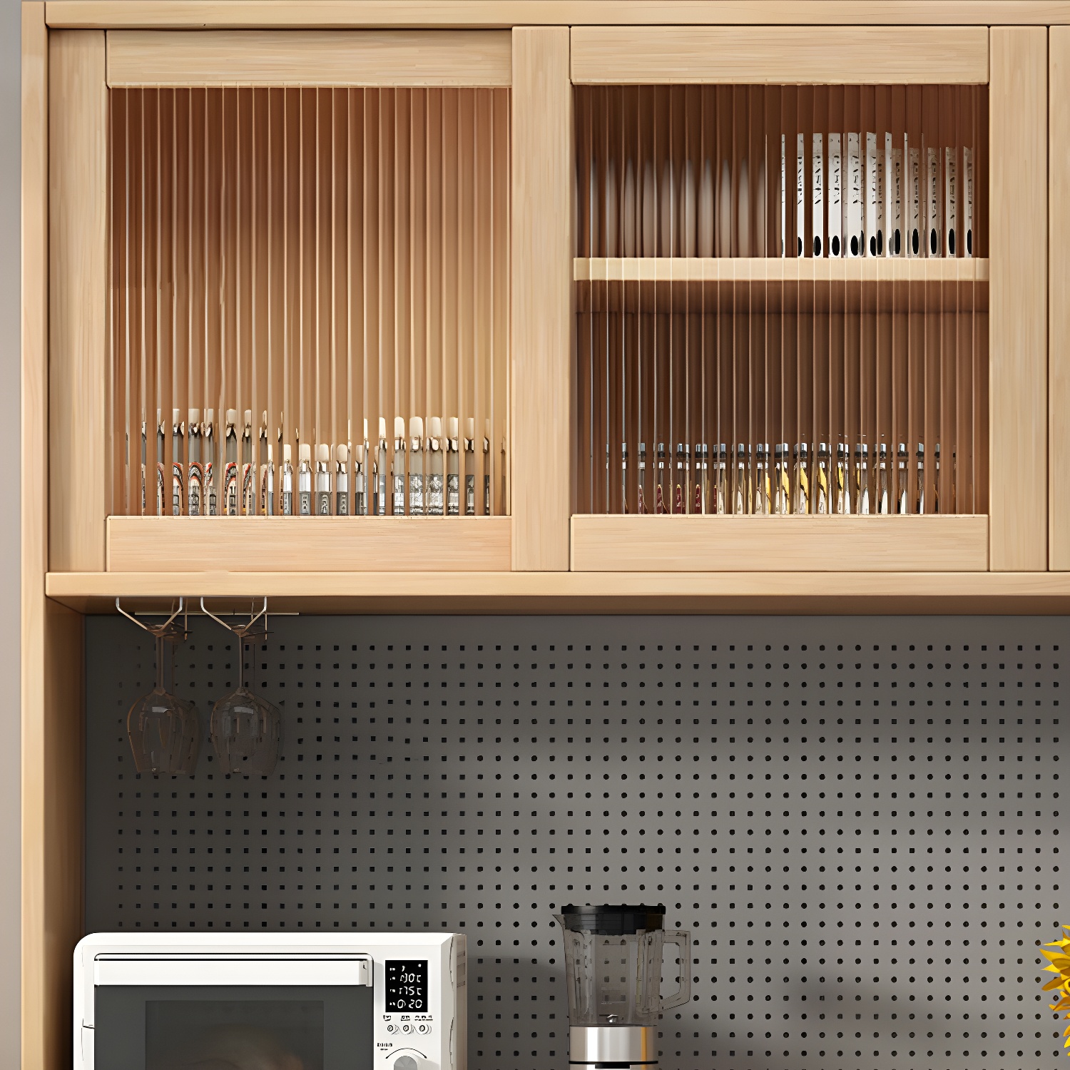 Modern Glass Door Sideboard | Ormau - image 13