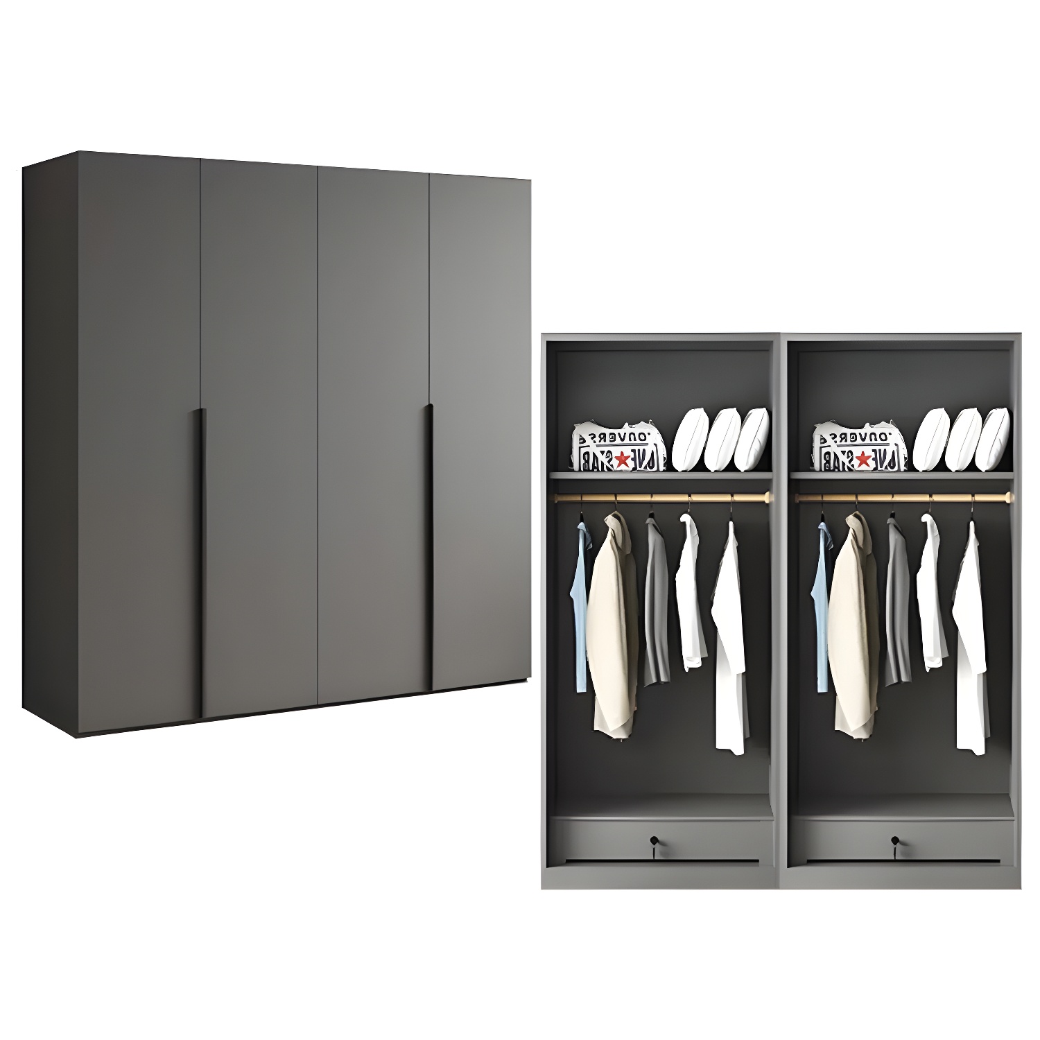 Modern Wardrobe Armoire | Ormau - image 51