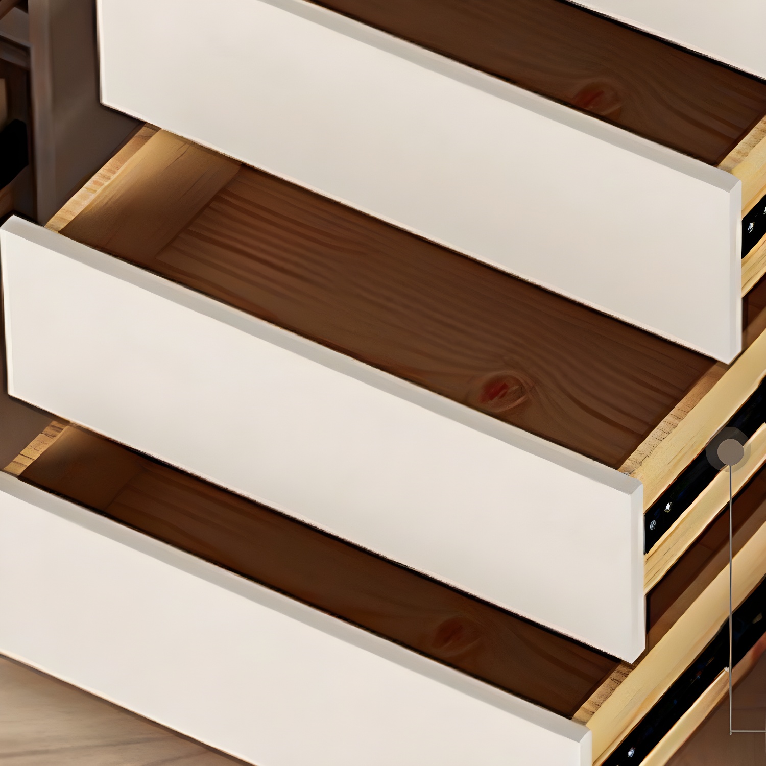Modern White Dresser | Ormau - image 6