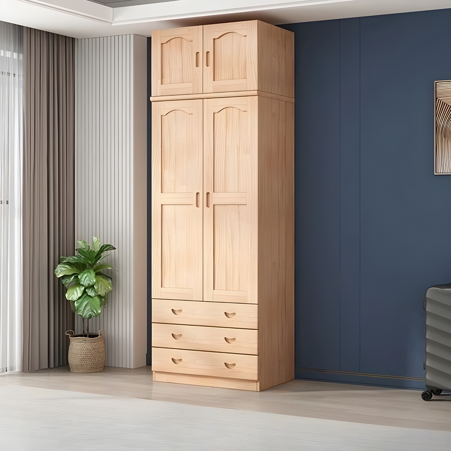 Scandinavian Wood Armoire | Ormau - image 41