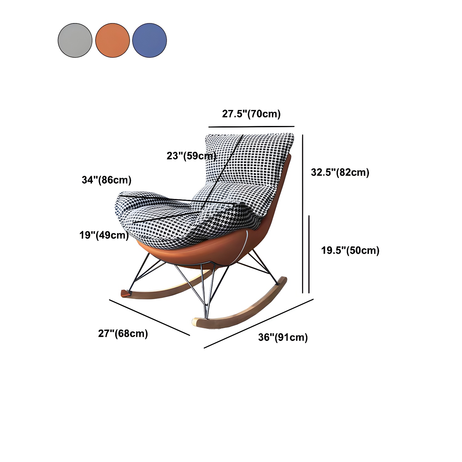 Wingback Rocker & Ottoman | Ormau - image 22