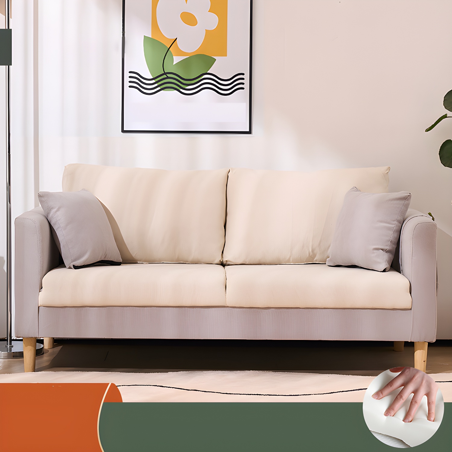 Tuxedo Arm Loveseat | Ormau - image 31
