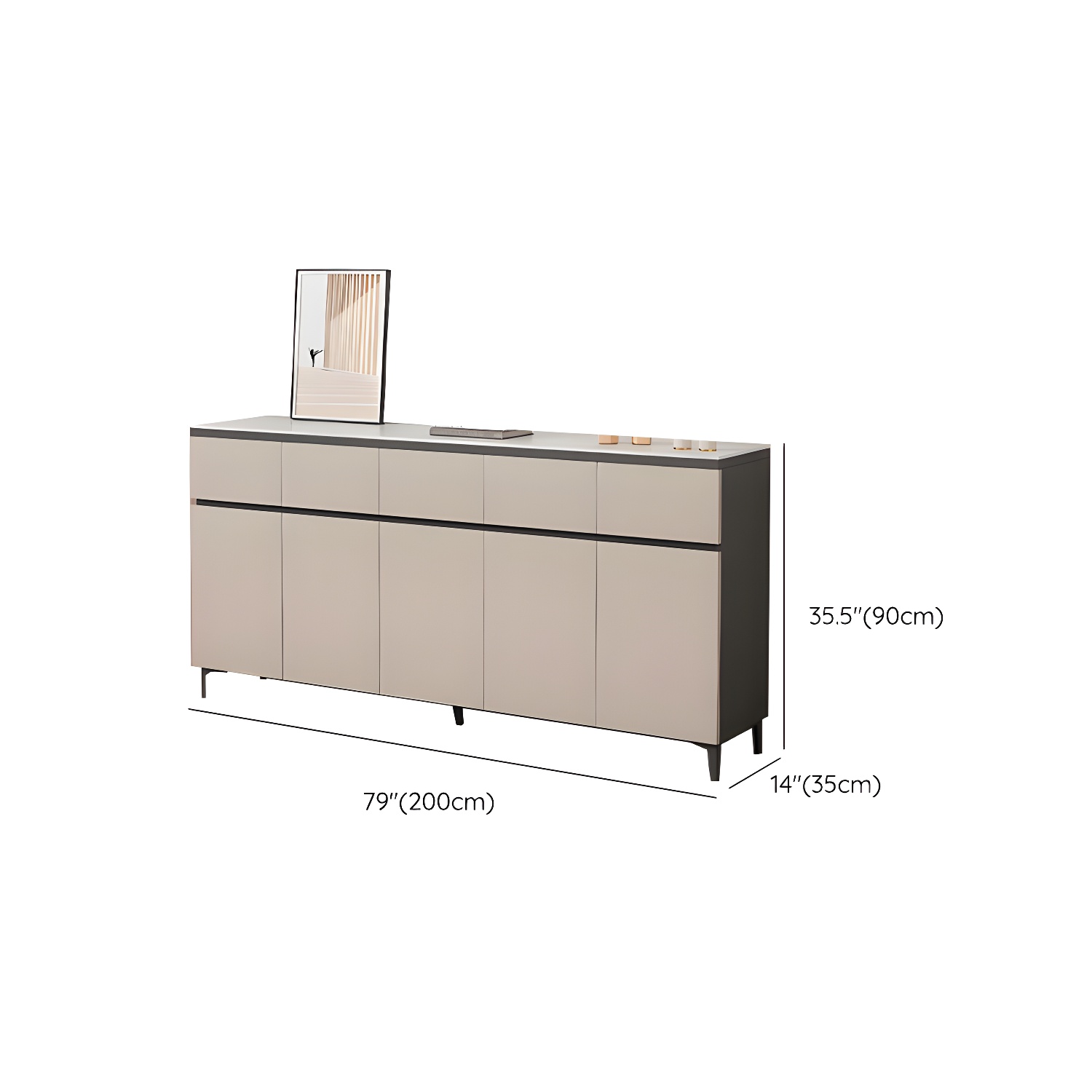 Modern Stone Top Buffet | Ormau - image 19
